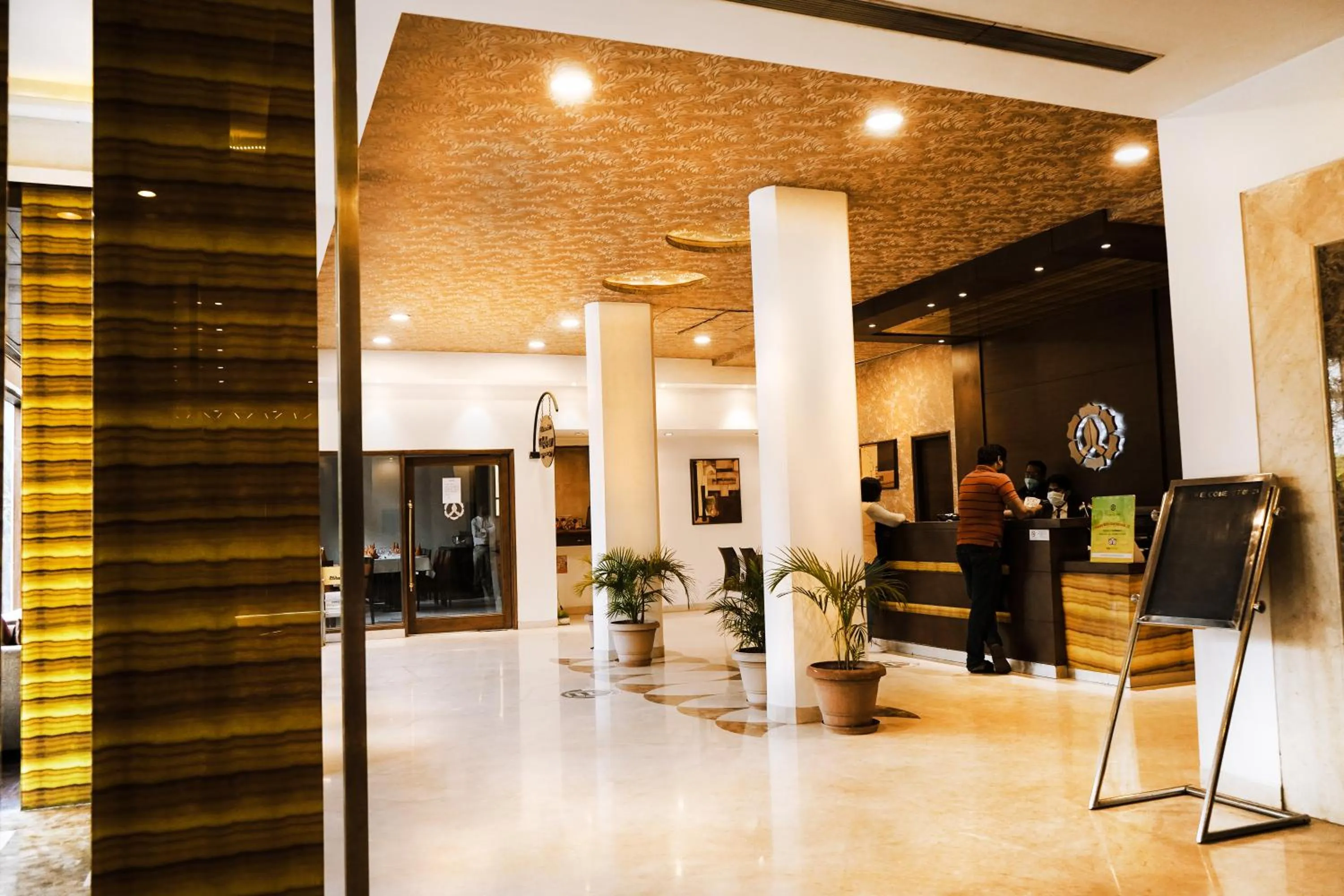 Lobby or reception in Hotel Gwalior Regency