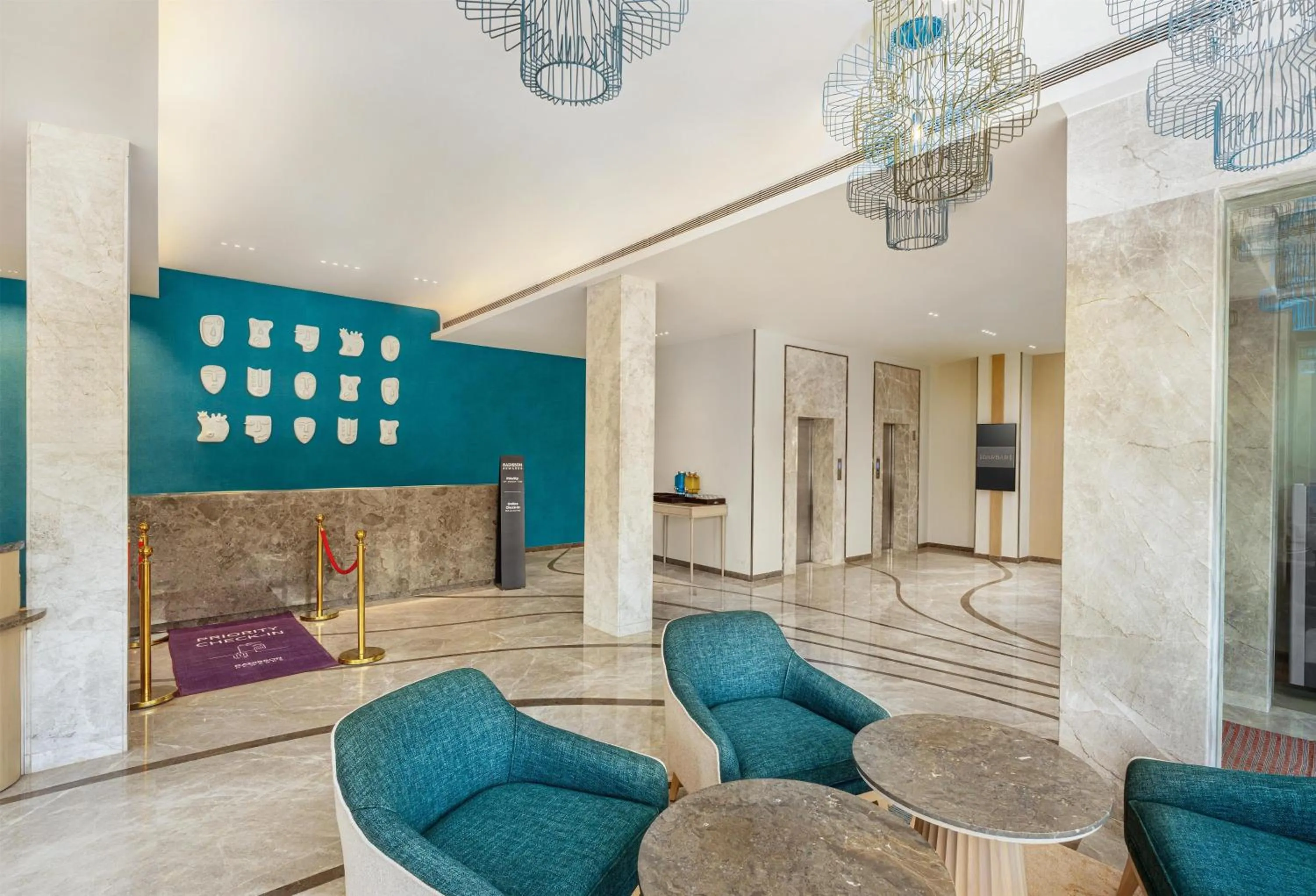 Lobby or reception in Hotel Gwalior Regency, a member of Radisson Individuals