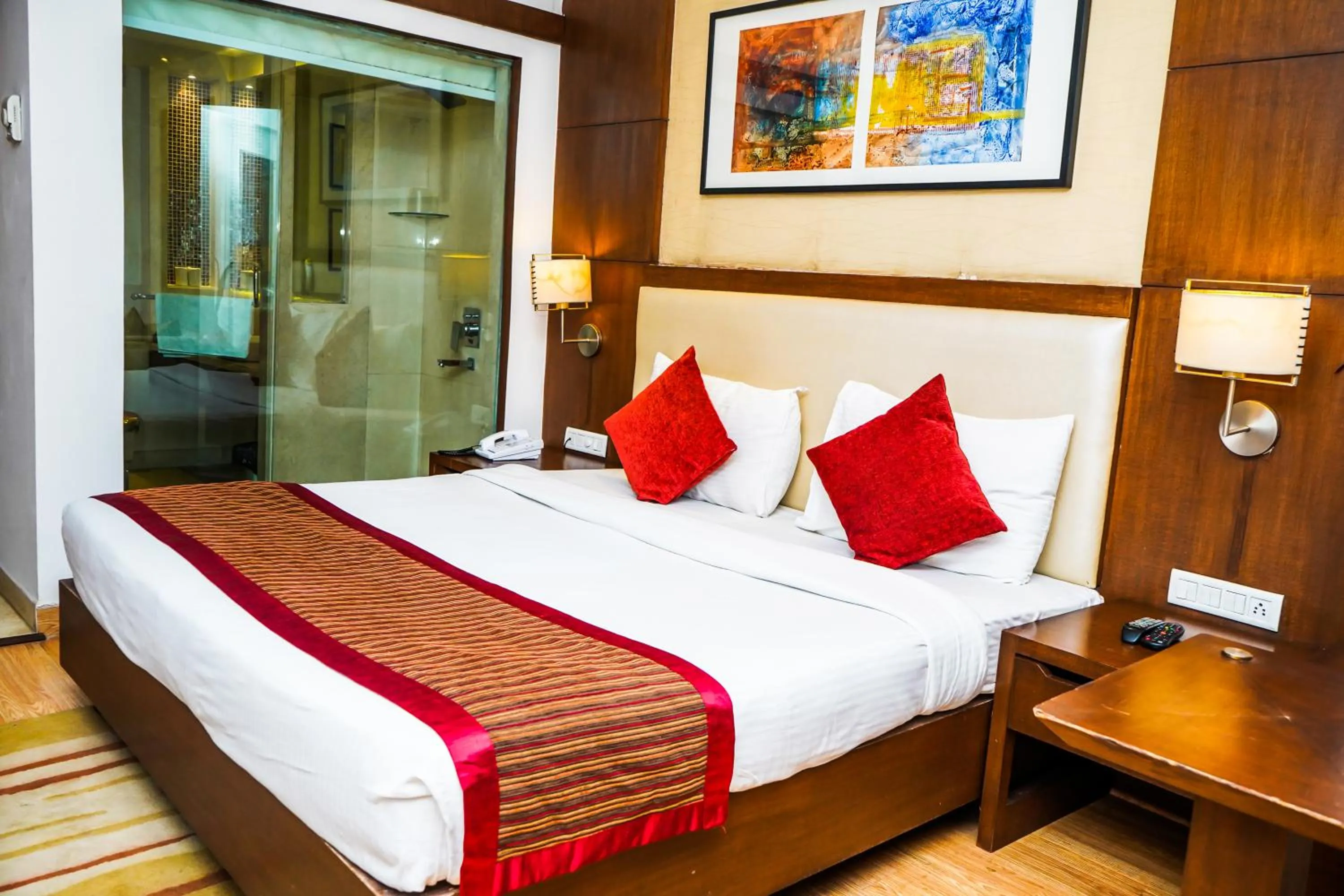 Bedroom in Hotel Gwalior Regency