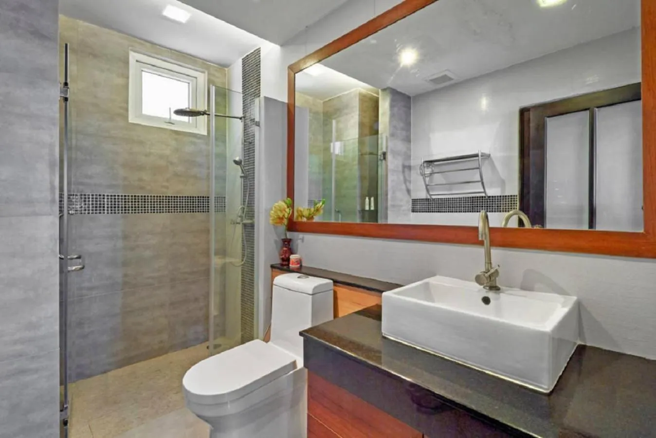 Shower, Bathroom in Sea & Sky Karon Beach by PHR