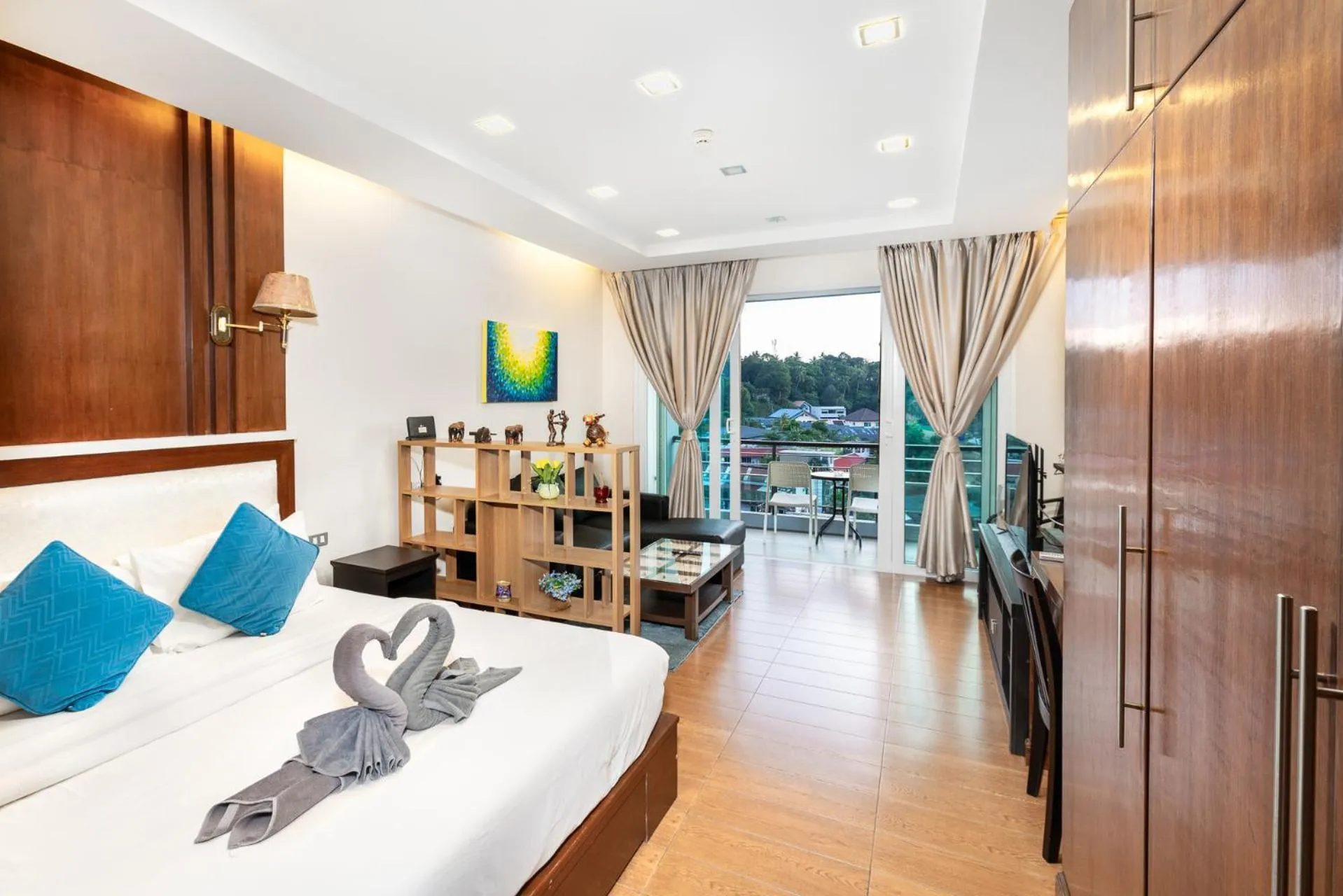 Bed in Sea & Sky Karon Beach by PHR