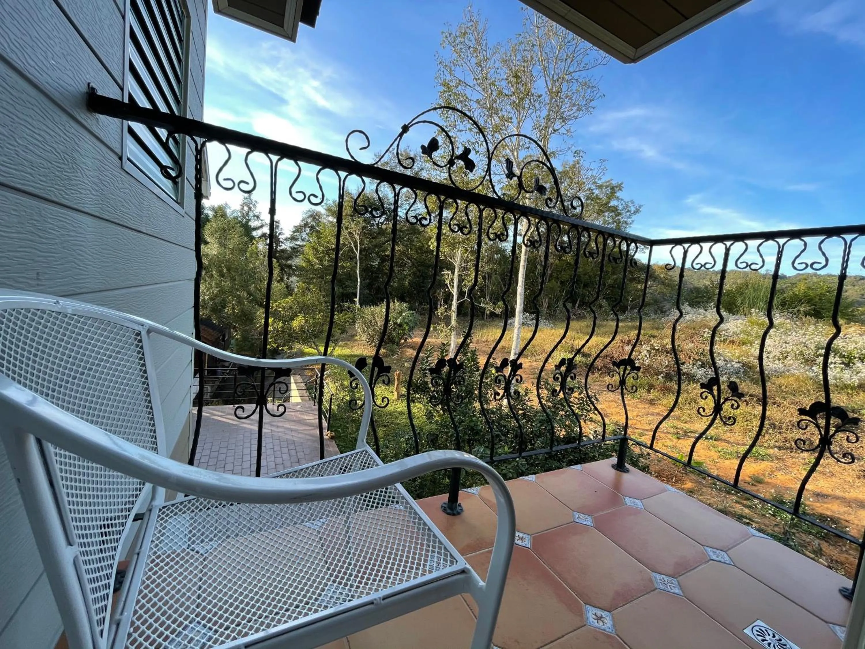 Balcony/Terrace in View on View B&B