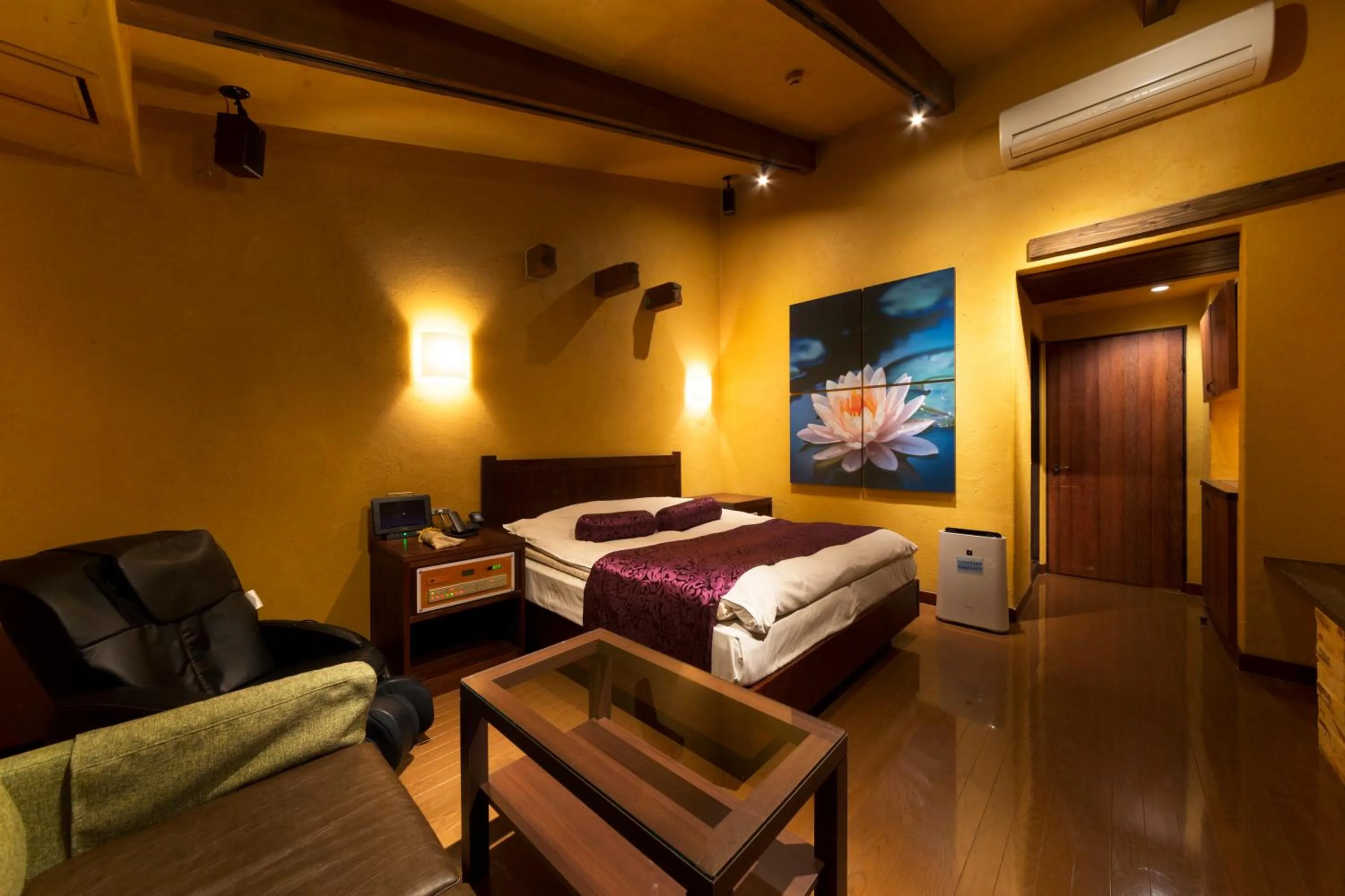 Bedroom, Bed in Hotel Lotus Nara (Adult Only)