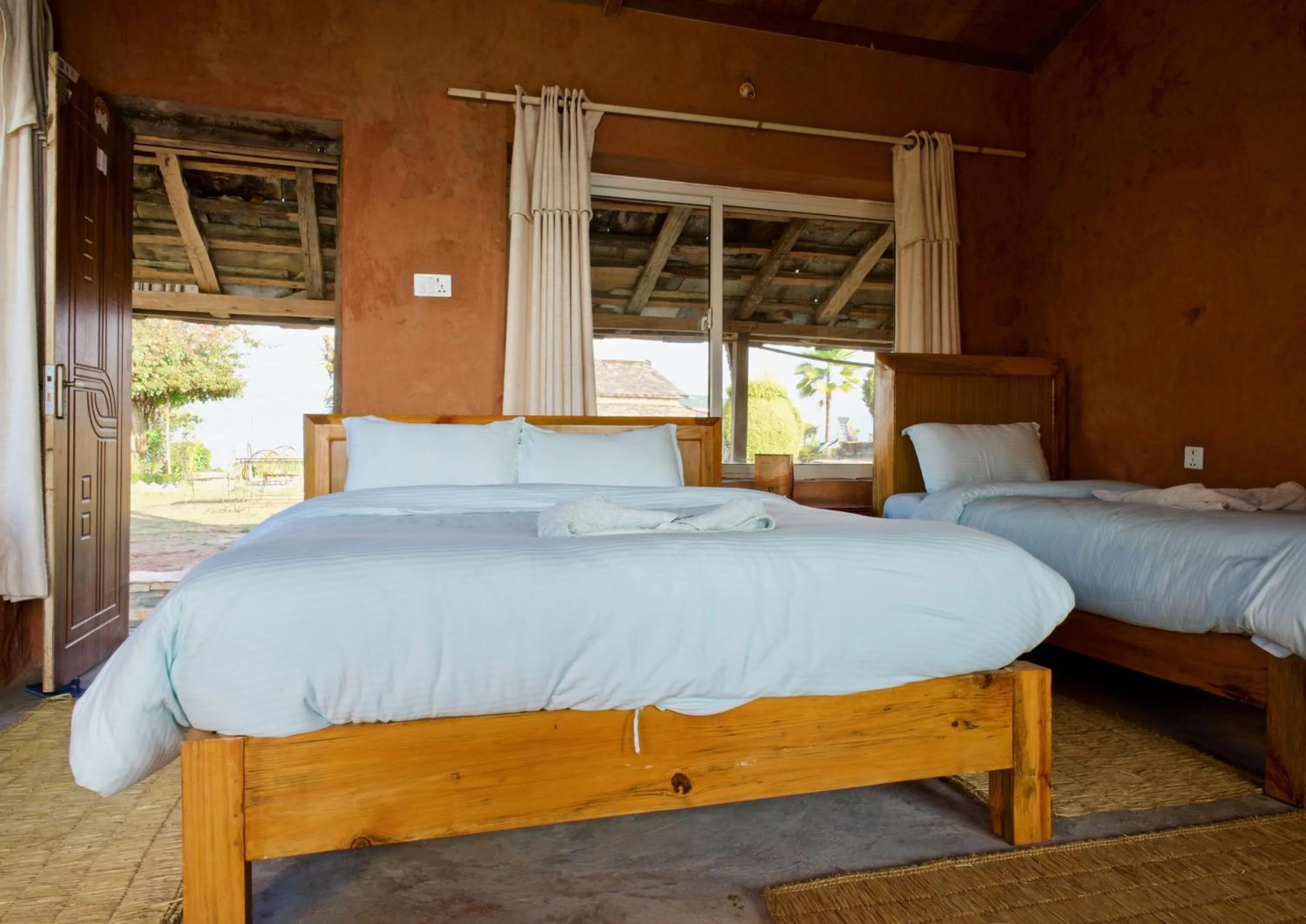Bed in Annapurna Eco Village