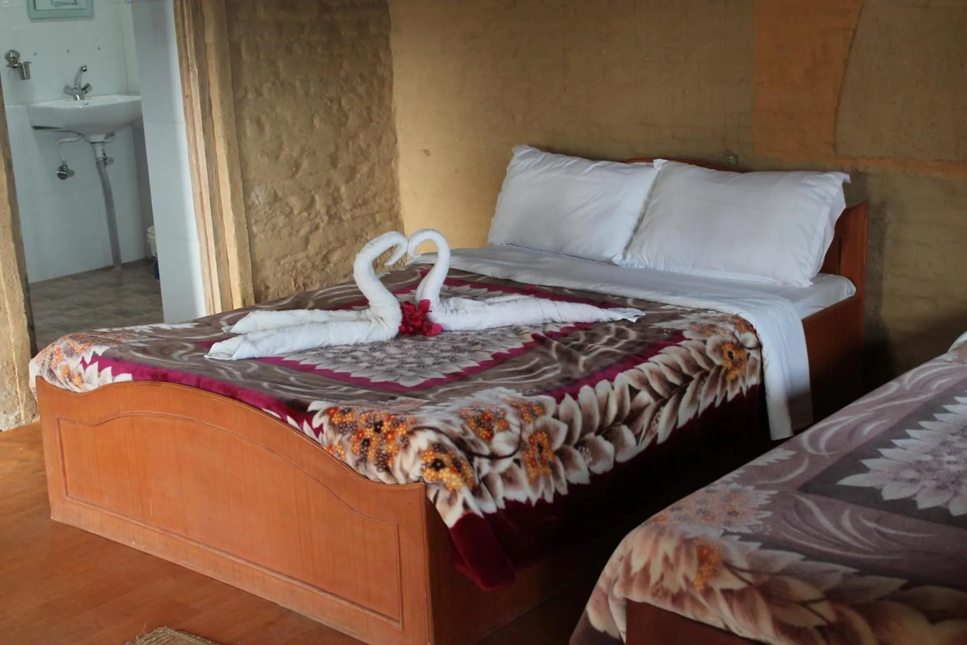 Bed in Annapurna Eco Village