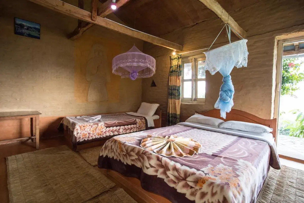 Basic Triple Room in Annapurna Eco Village Basic Triple Room in Annapurna Eco Village
