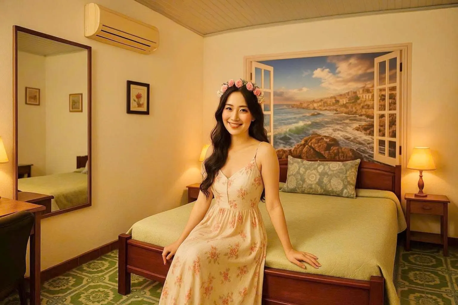 Guests, Bed in Nam My Van Homestay - Thai Nguyen