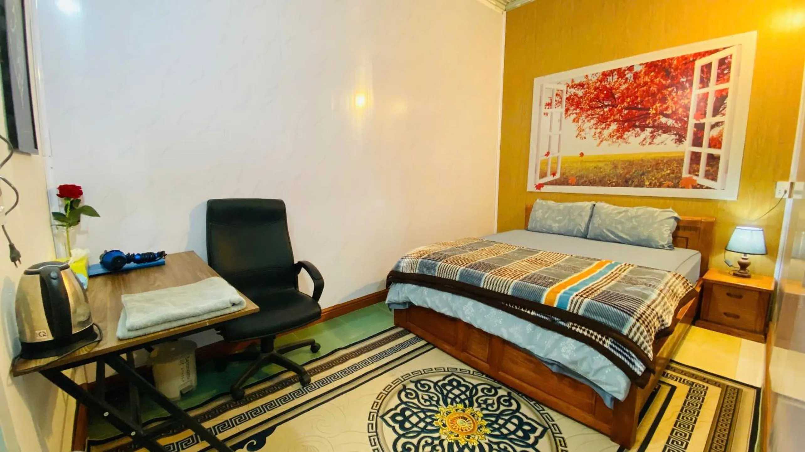 Photo of the whole room, Bed in Nam My Van Homestay - Thai Nguyen