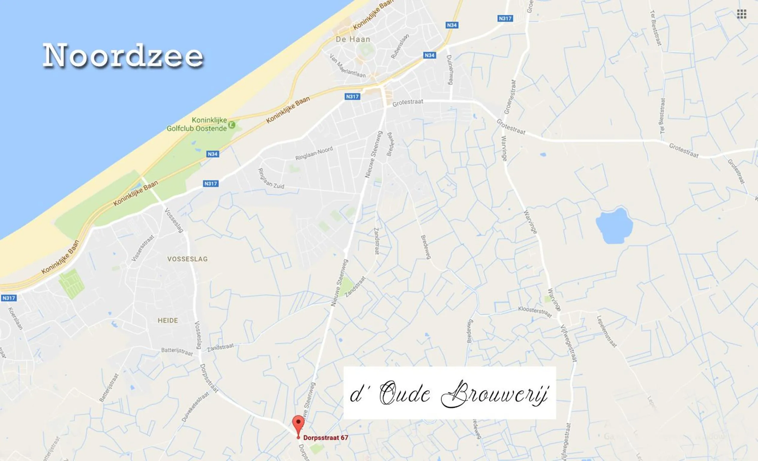 Location in B&B d'Oude Brouwerij