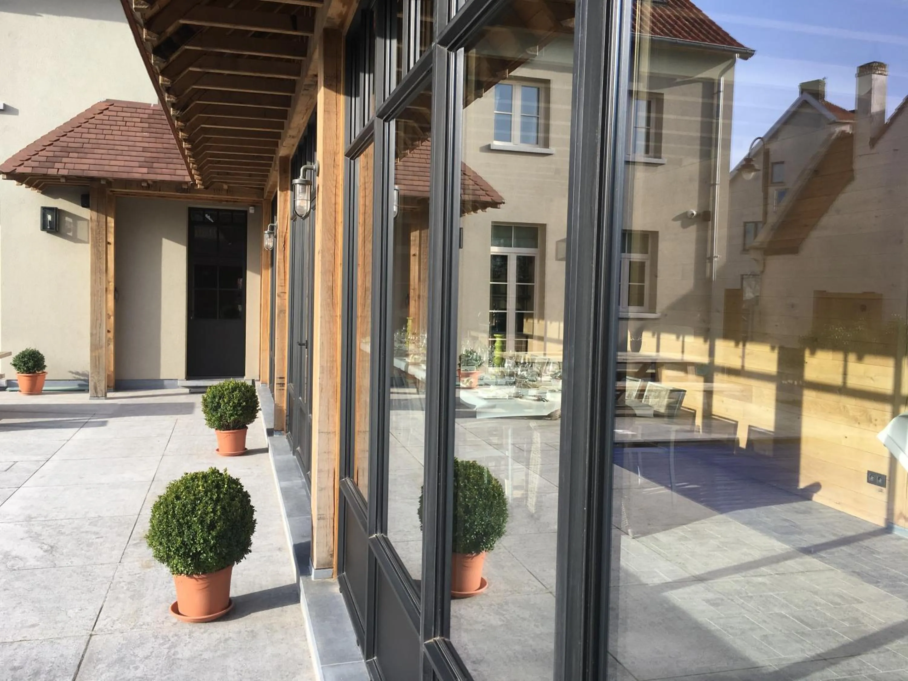 Balcony/Terrace in B&B d'Oude Brouwerij