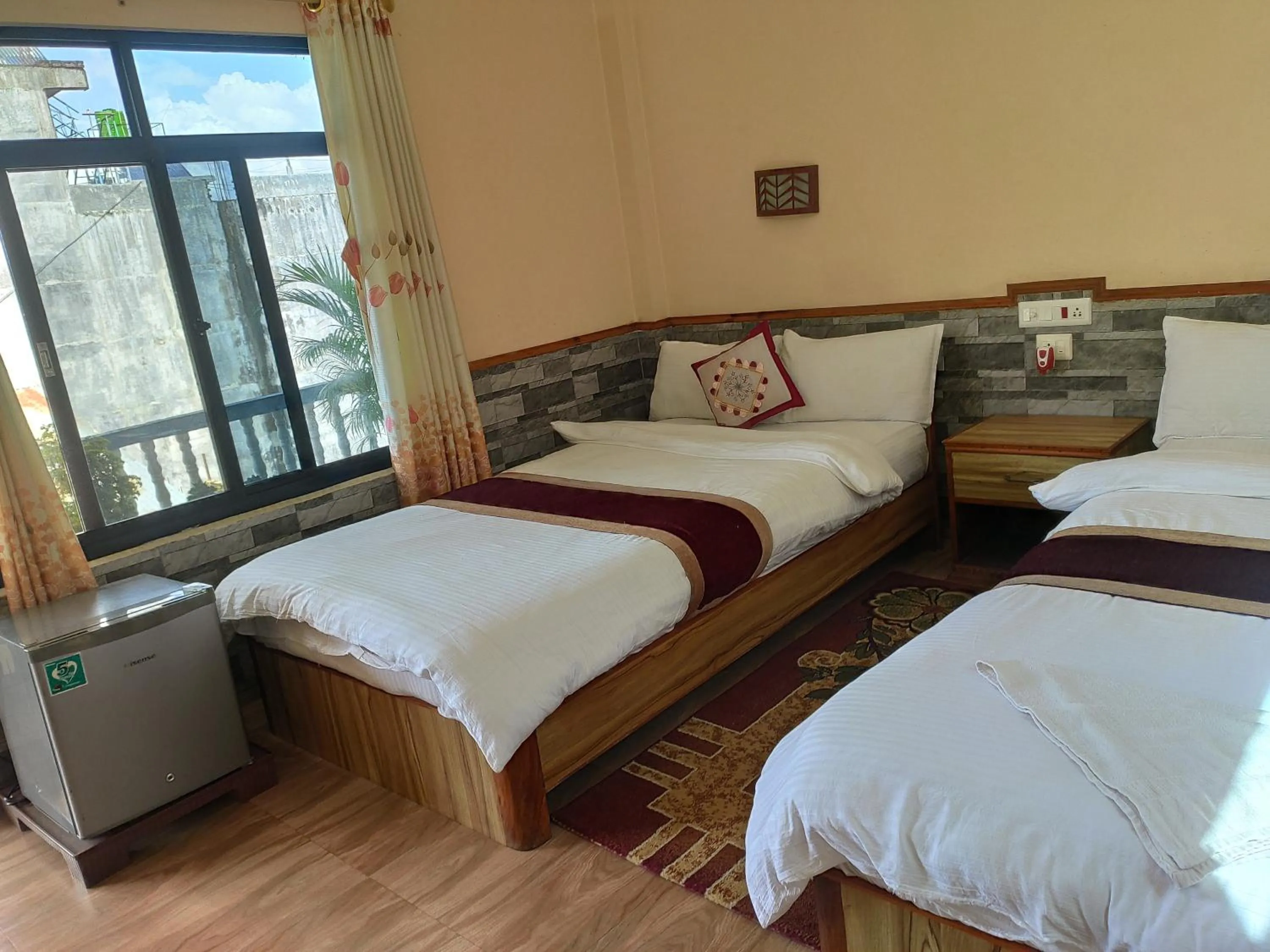 Bed in Peacock - a family-run hotel