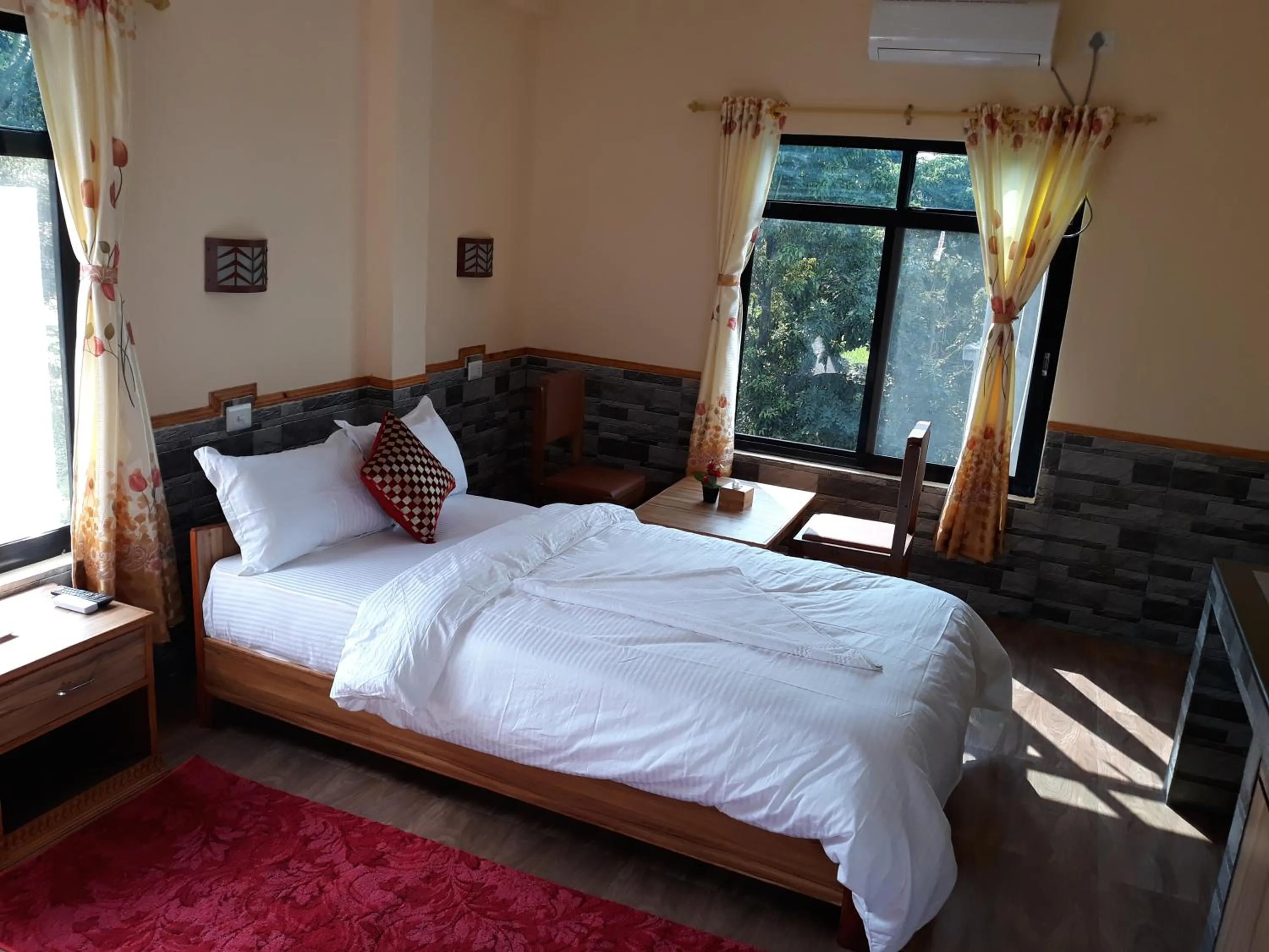 Bed in Peacock - a family-run hotel