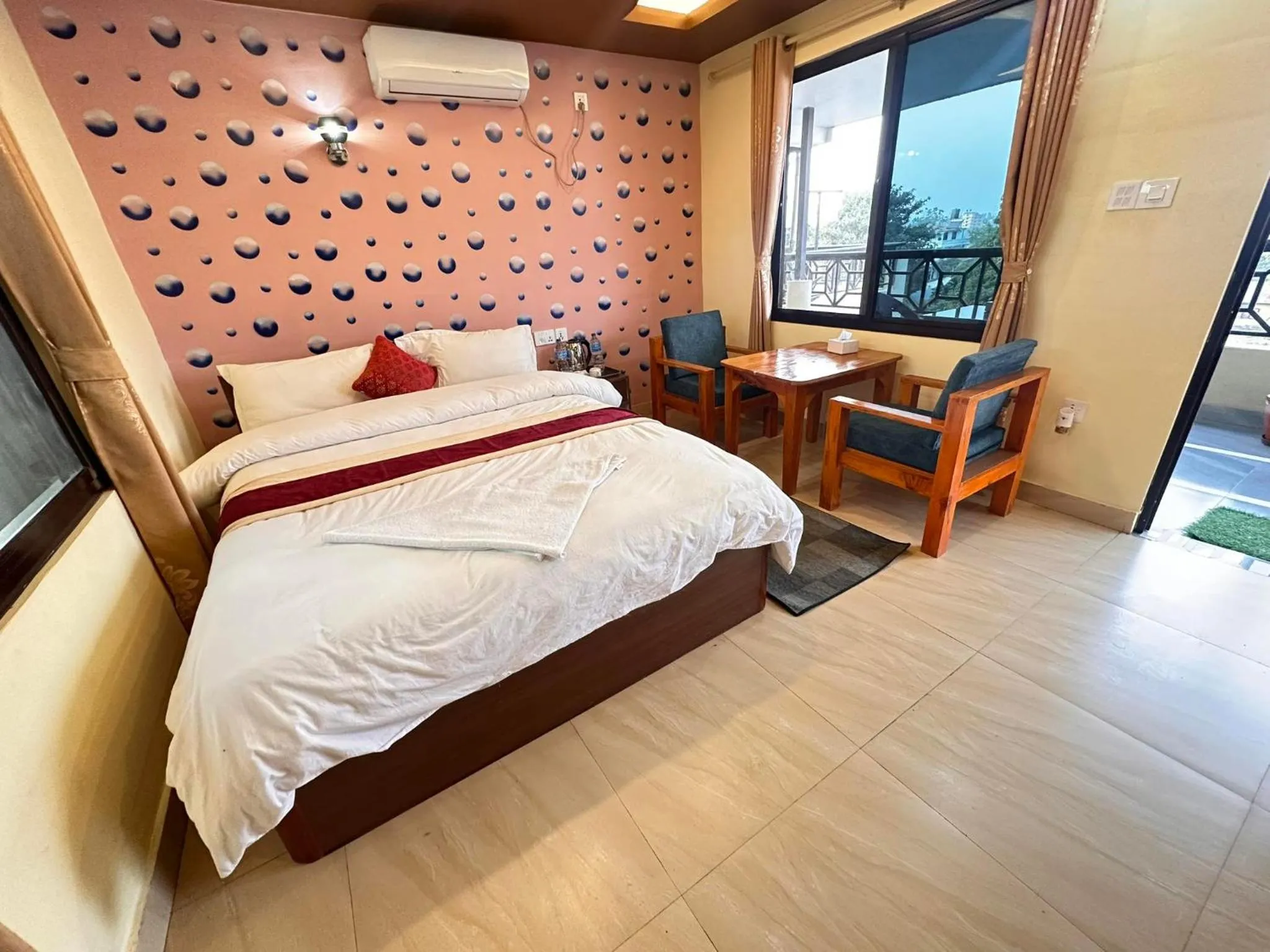 Bed in Peacock - a family-run hotel