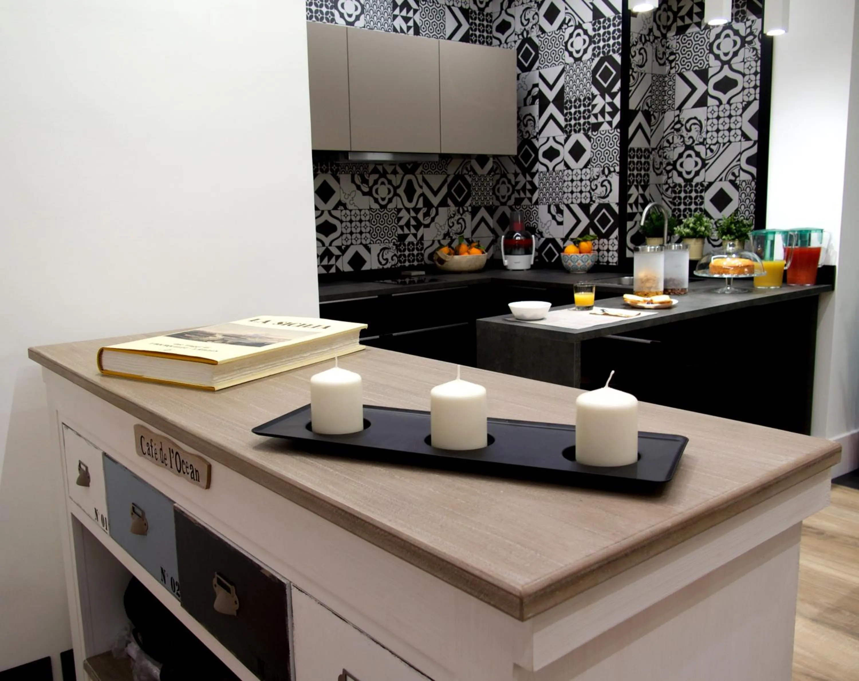 Communal lounge/ TV room in B&B Umberto 134