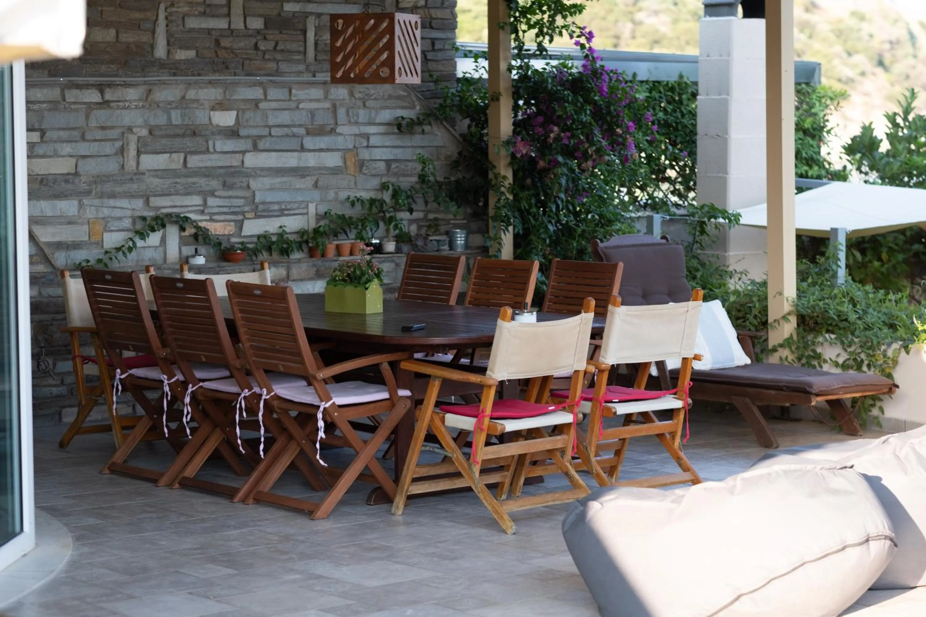 Balcony/Terrace in Blue Crystal Villa