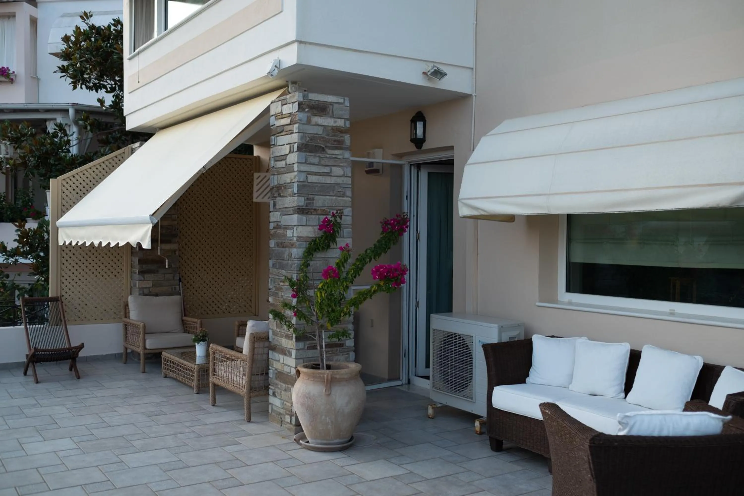 Balcony/Terrace in Blue Crystal Villa
