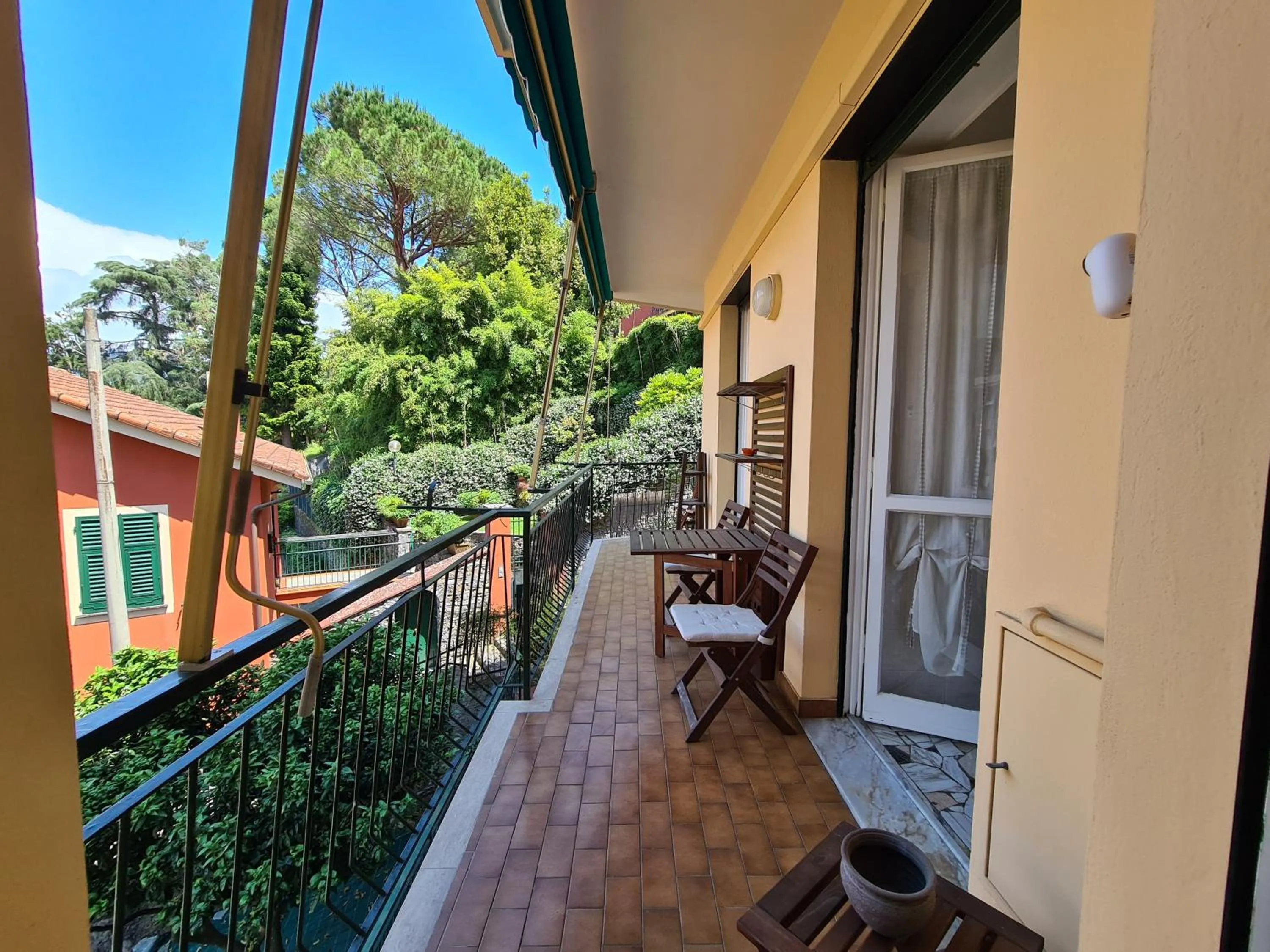 Balcony/Terrace in Turchino Apartment & Terrazza della Luisa by PortofinoVacanze
