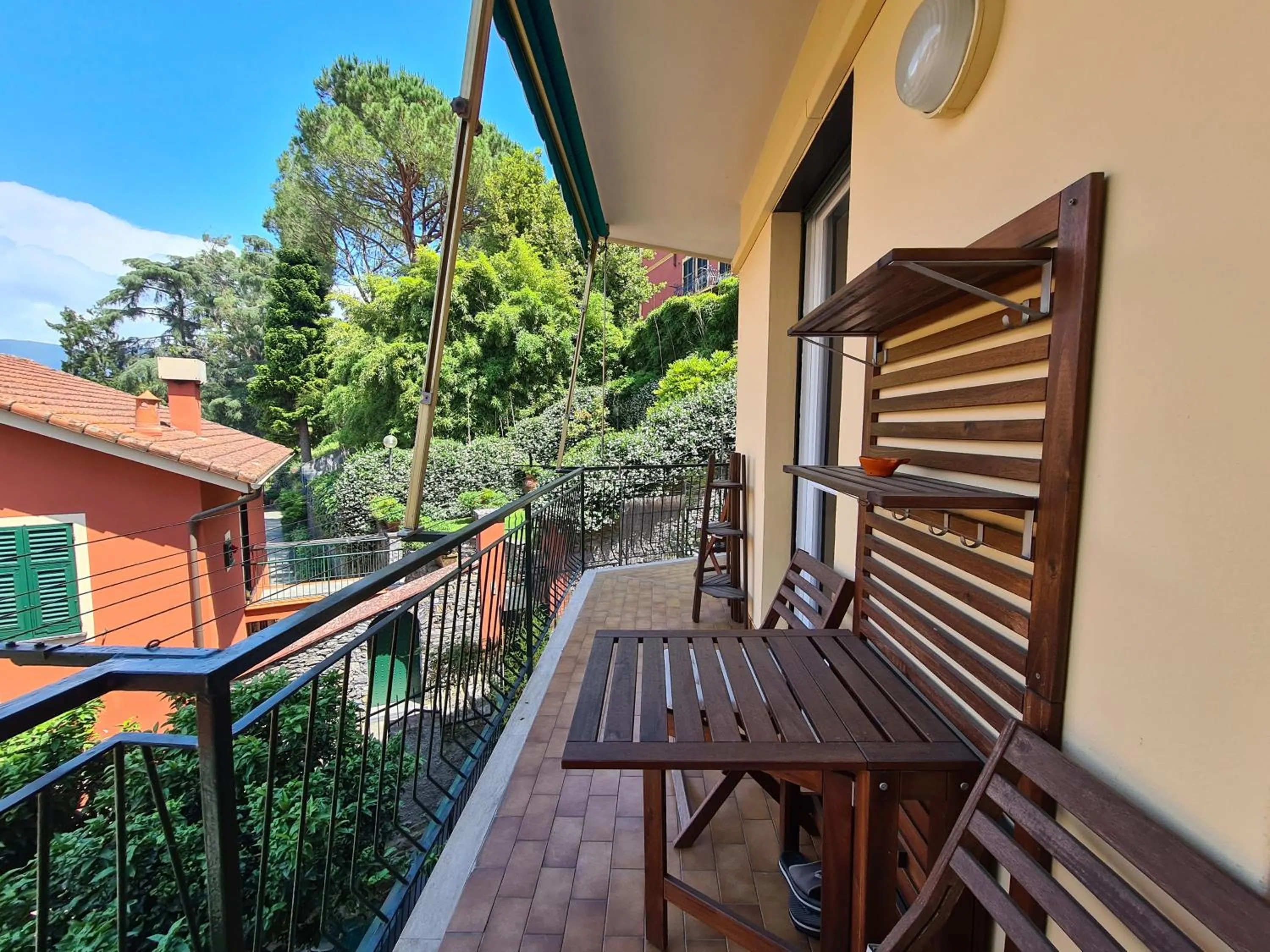 Balcony/Terrace in Turchino Apartment & Terrazza della Luisa by PortofinoVacanze