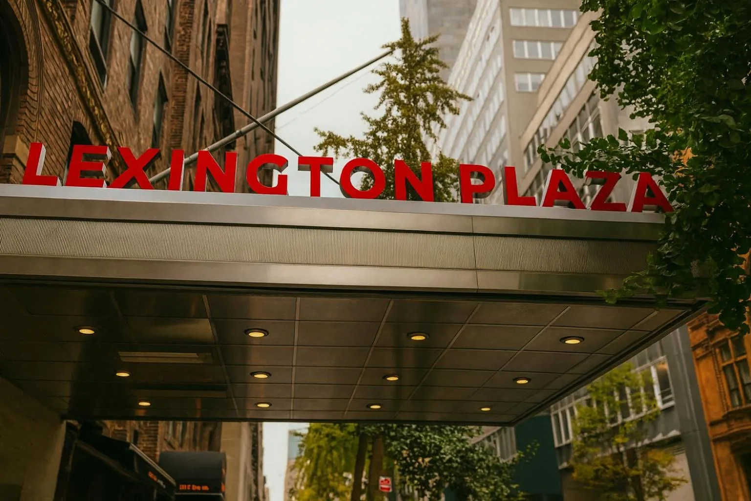 Logo/Certificate/Sign in Lexington Plaza Hotel