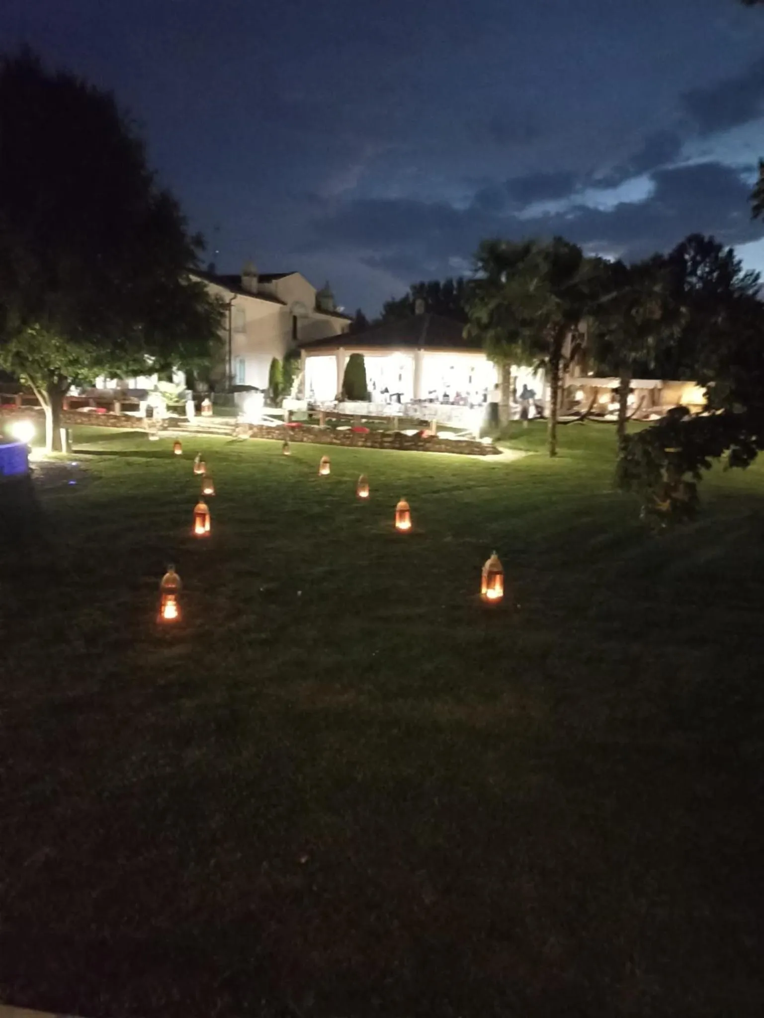 Garden view in Villamoreno