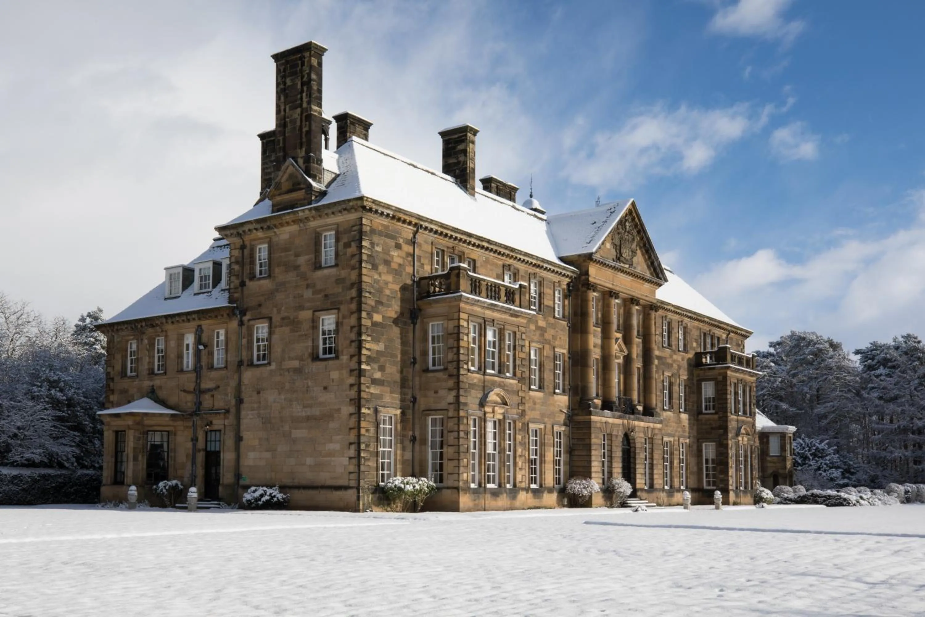 Property building in Crathorne Hall