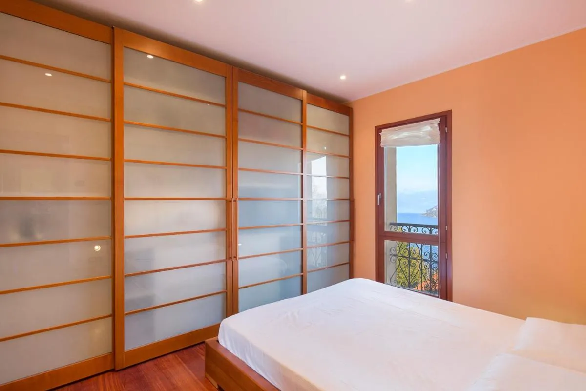 Bedroom, Bed in Villa Caterina by Impero House