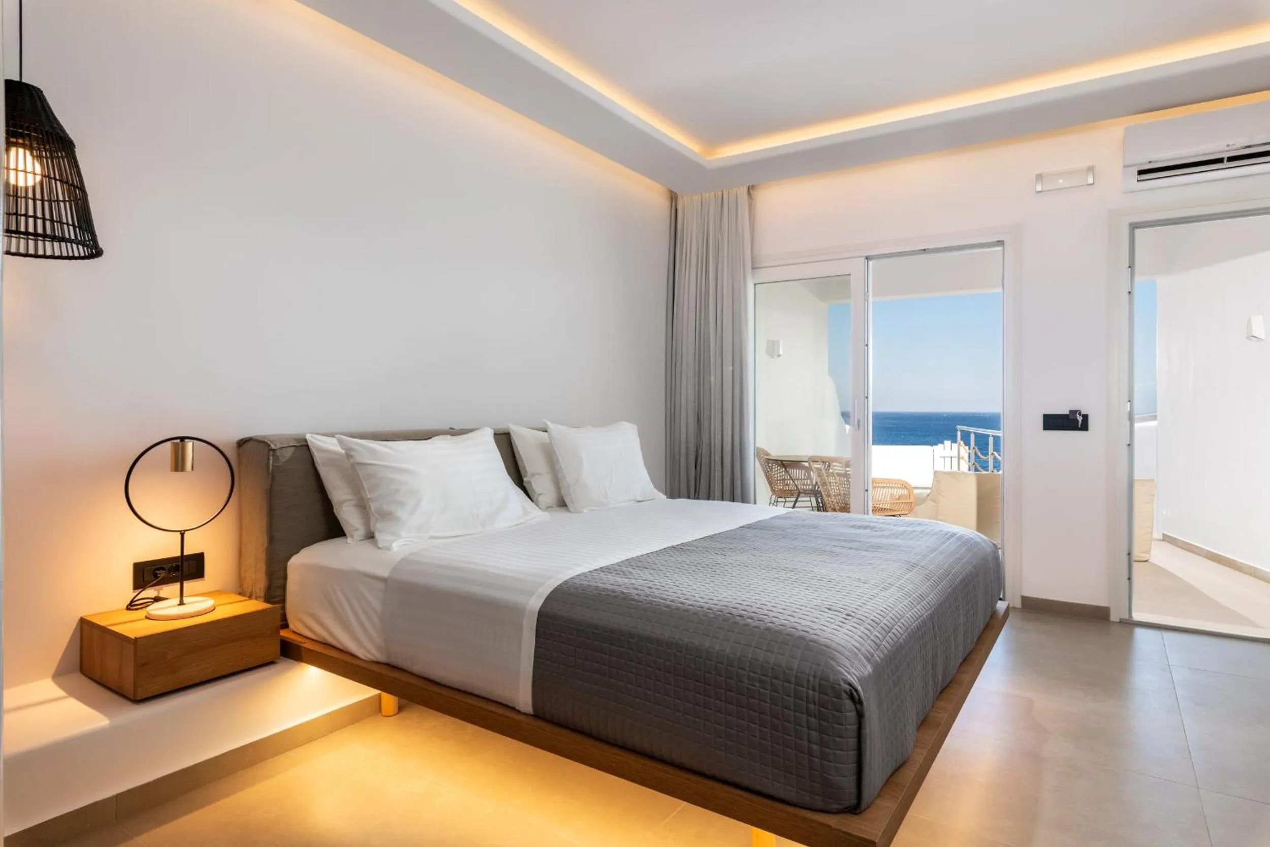 Bed in Avra Mykonos