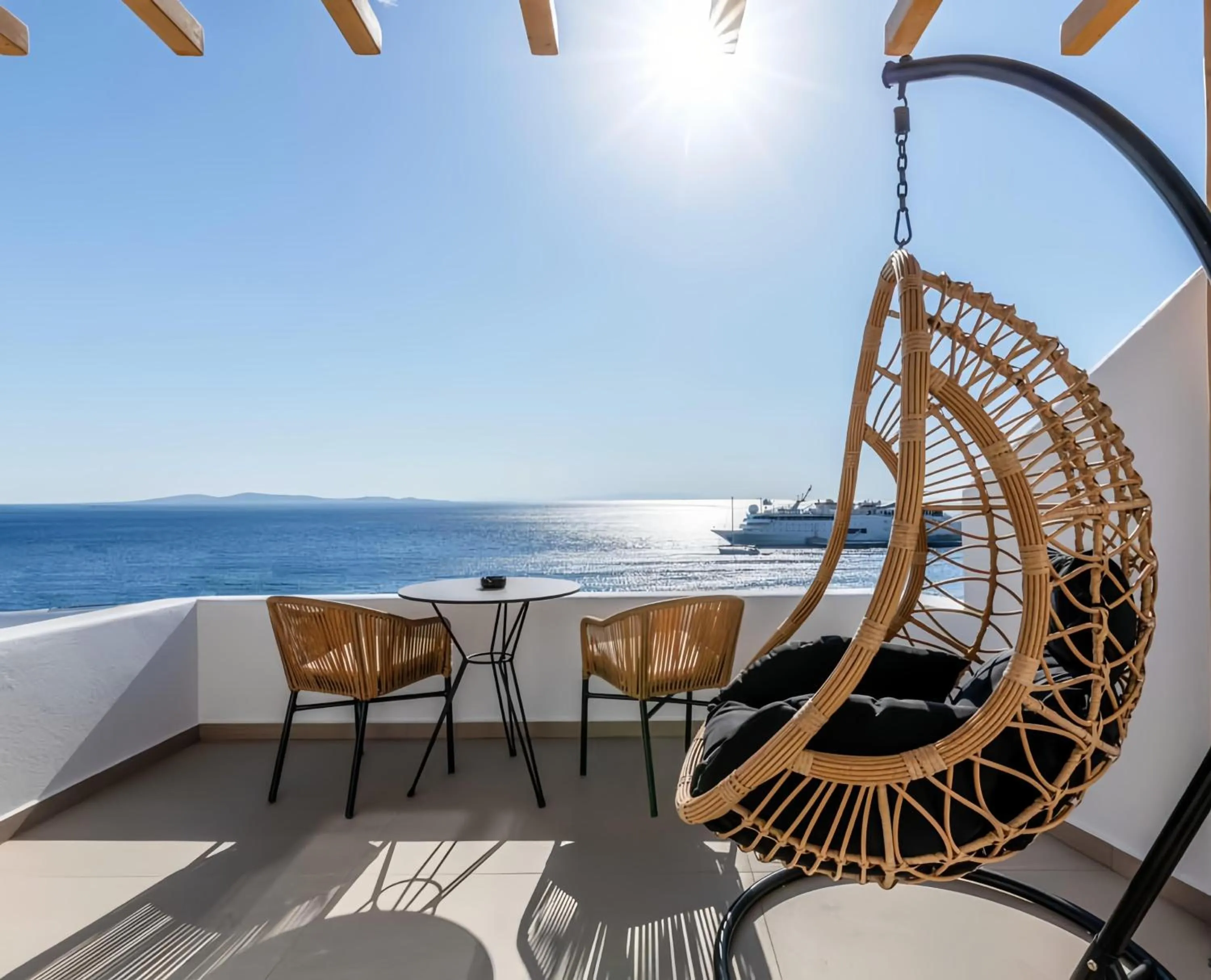Sea view in Avra Mykonos