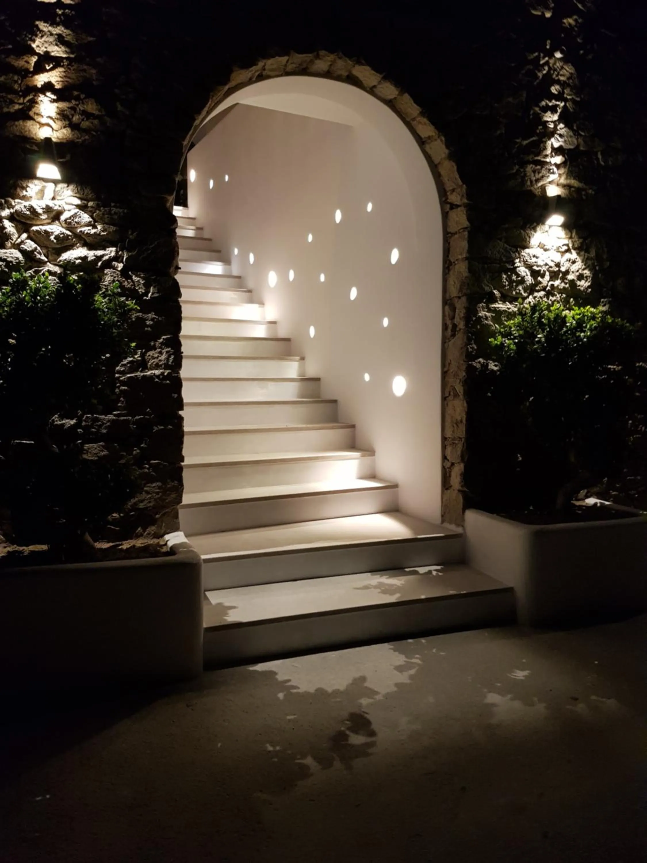 Facade/entrance in Avra Mykonos