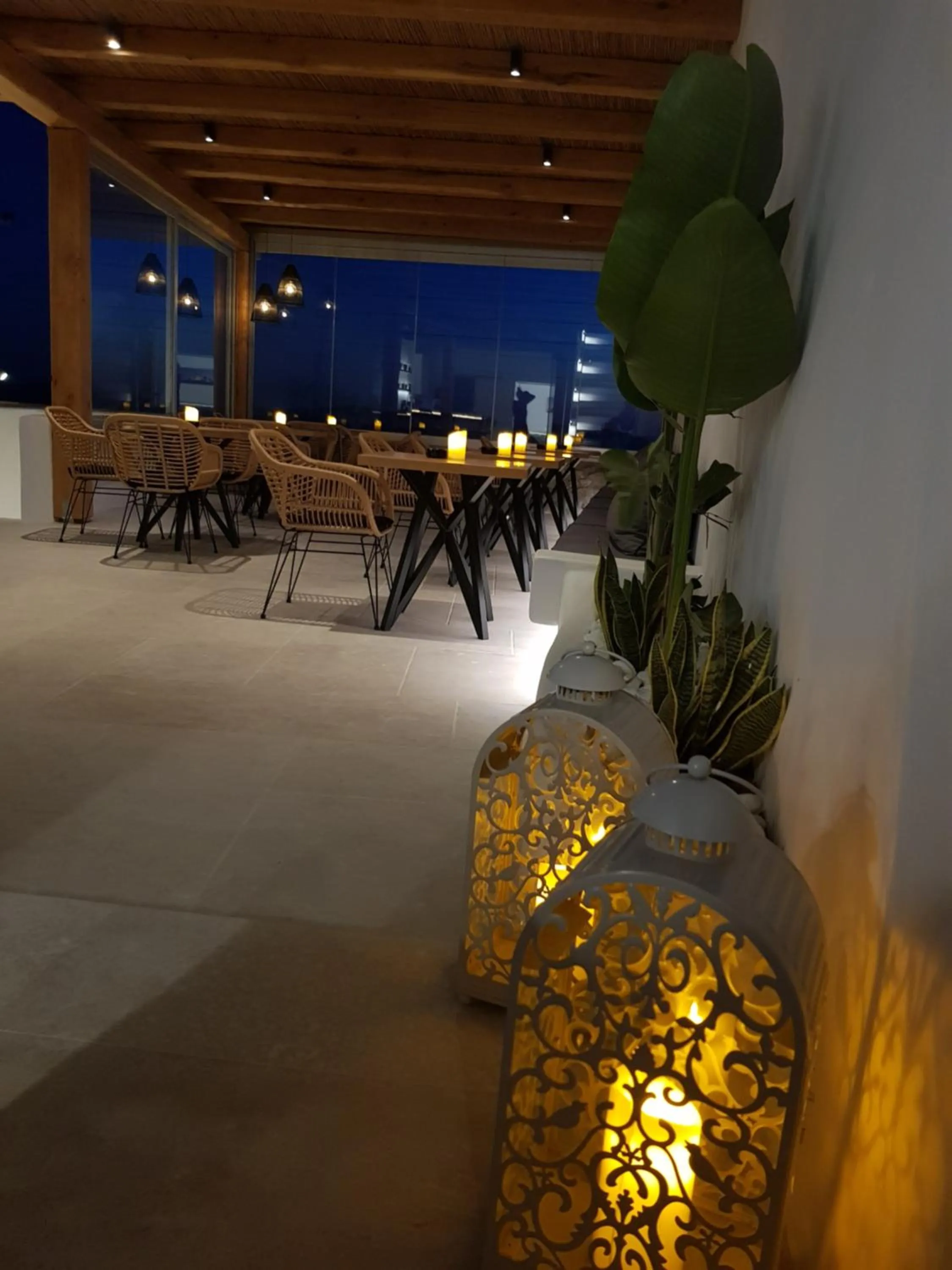 Lounge or bar in Avra Mykonos