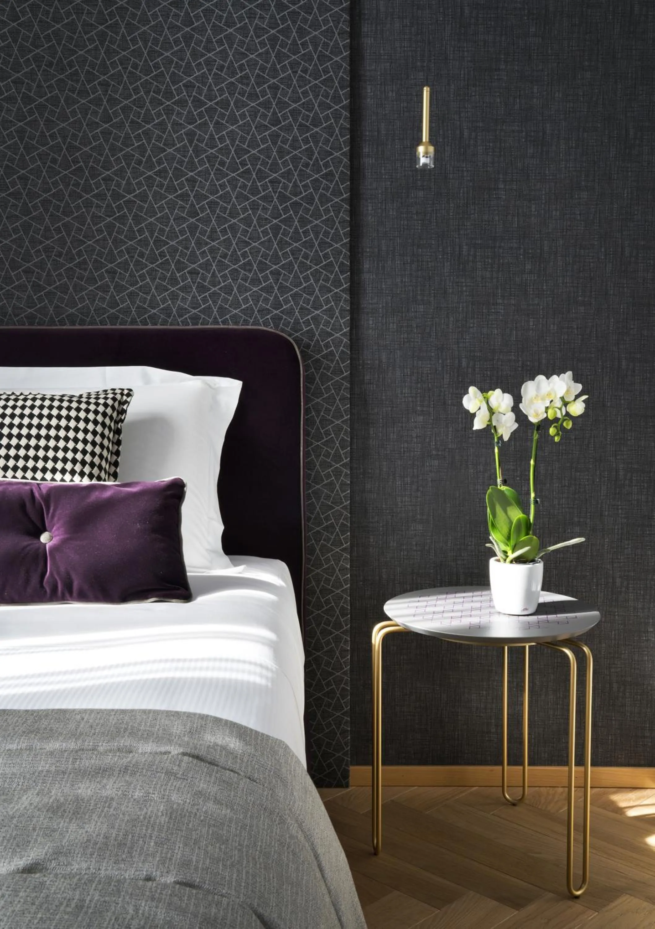 Decorative detail, Bed in Conti Guest House