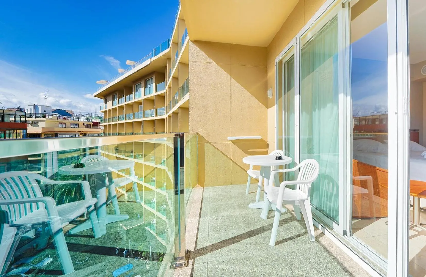 Balcony/Terrace in Bull Reina Isabel & SPA
