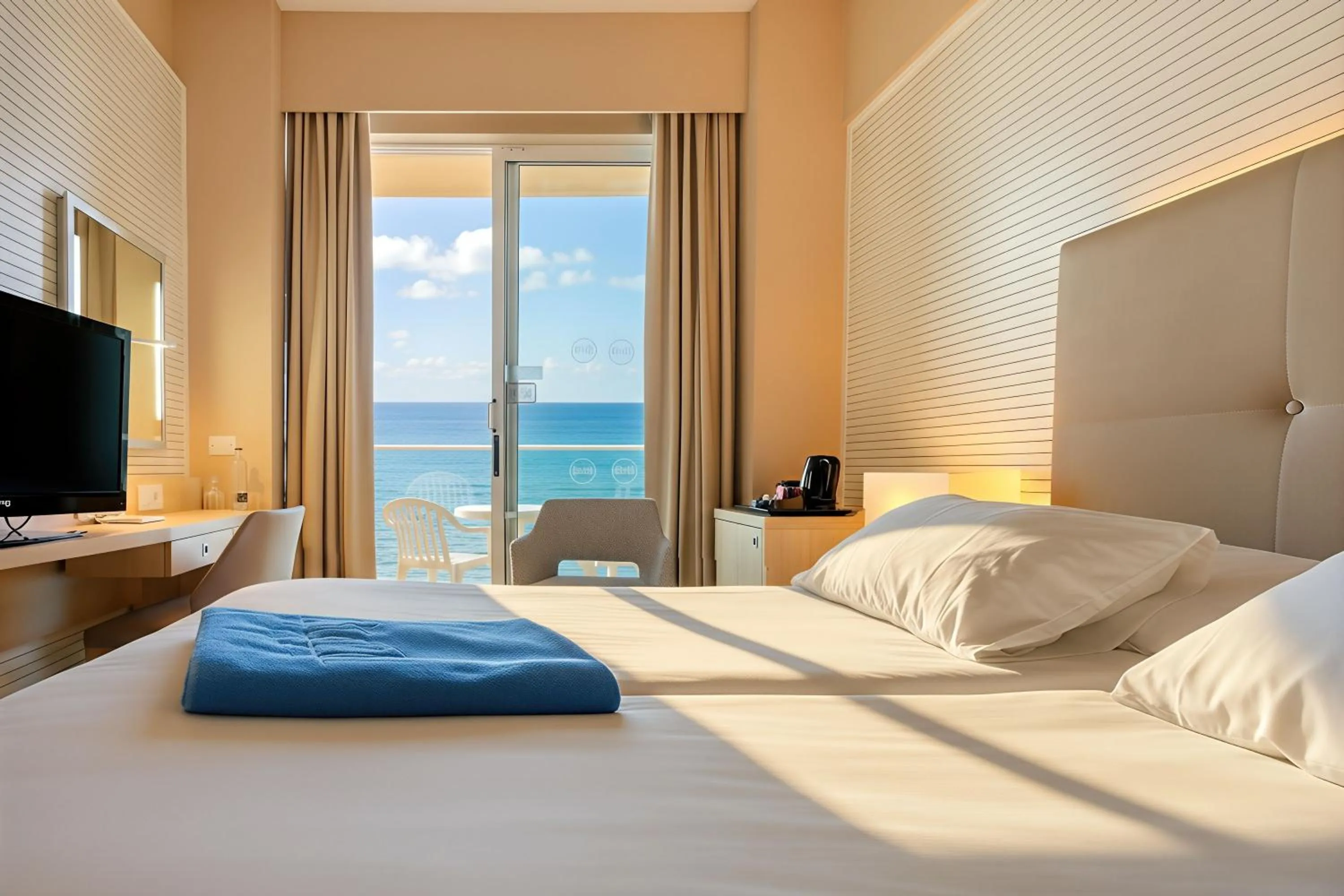 Photo of the whole room, Bed in Bull Reina Isabel & SPA