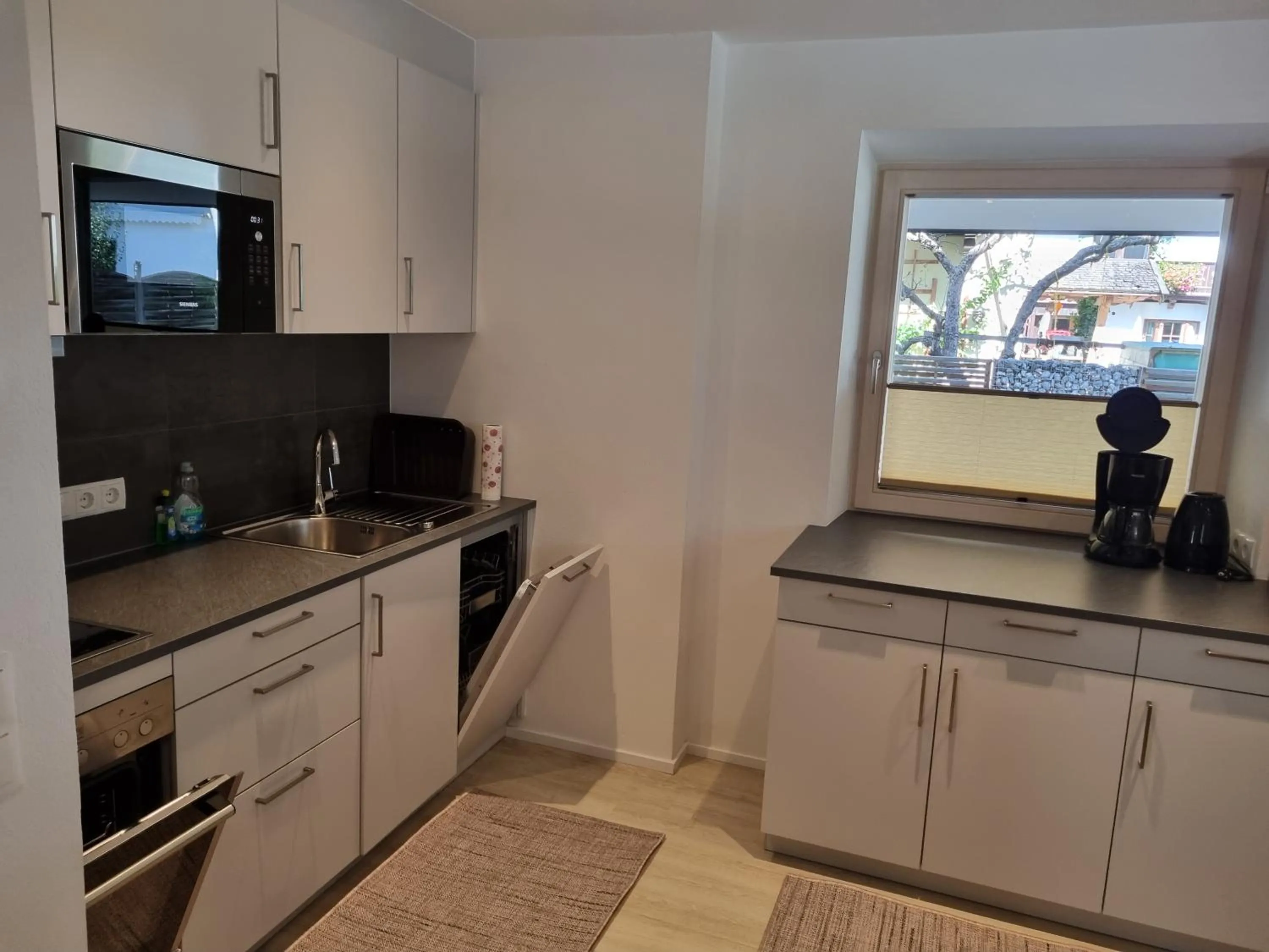 Kitchen or kitchenette in Appartements KALSWIRT