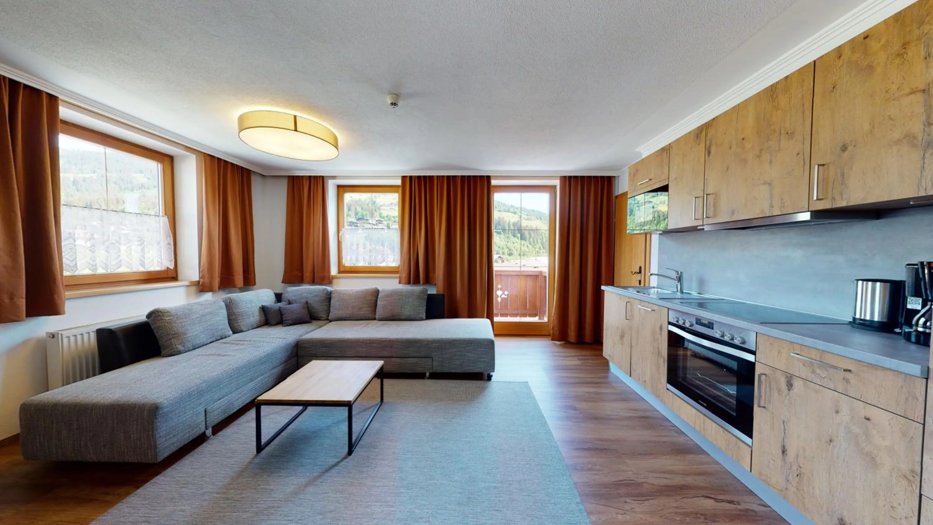 Kitchen or kitchenette in Appartements KALSWIRT