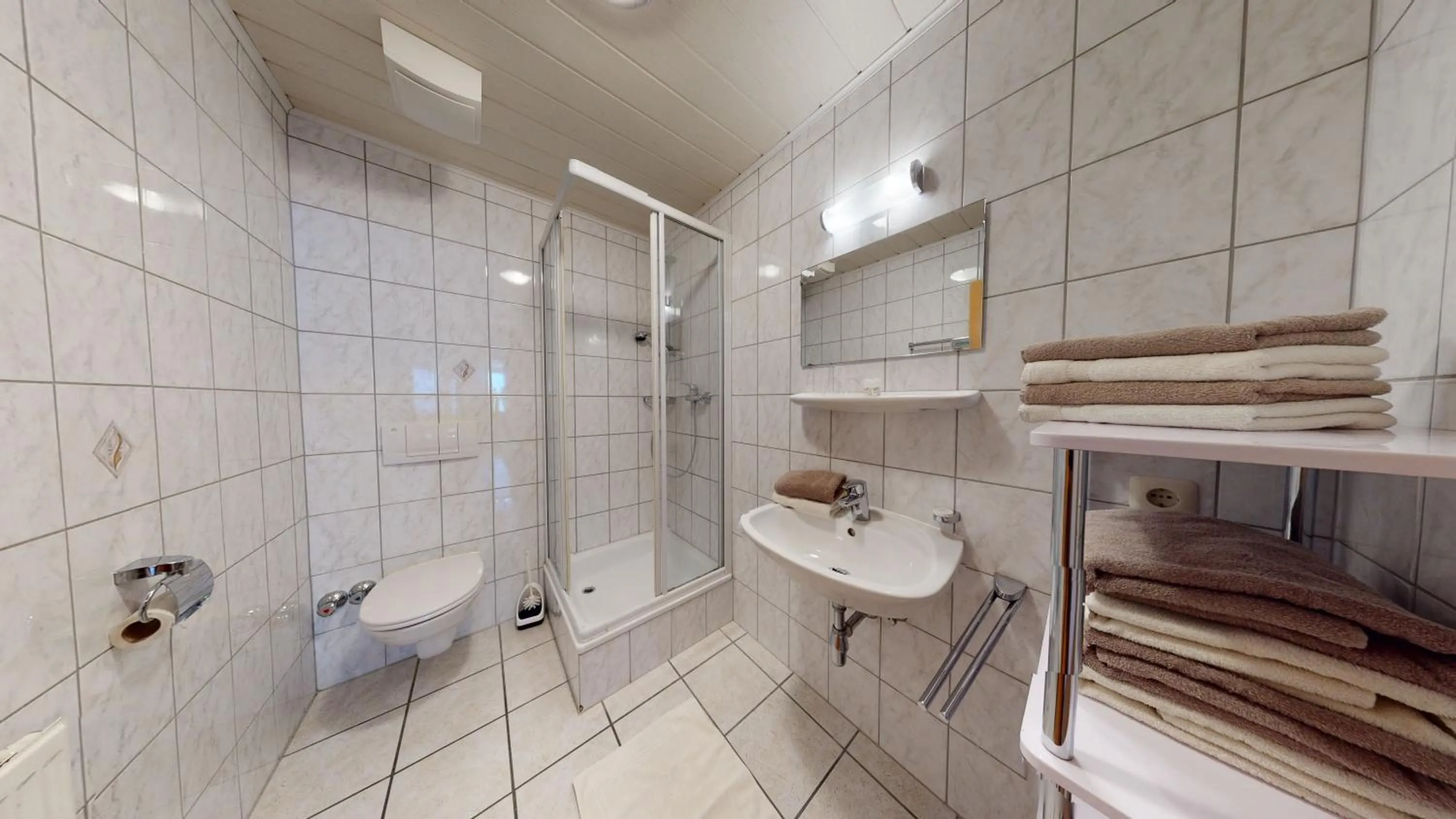 Bathroom in Appartements KALSWIRT