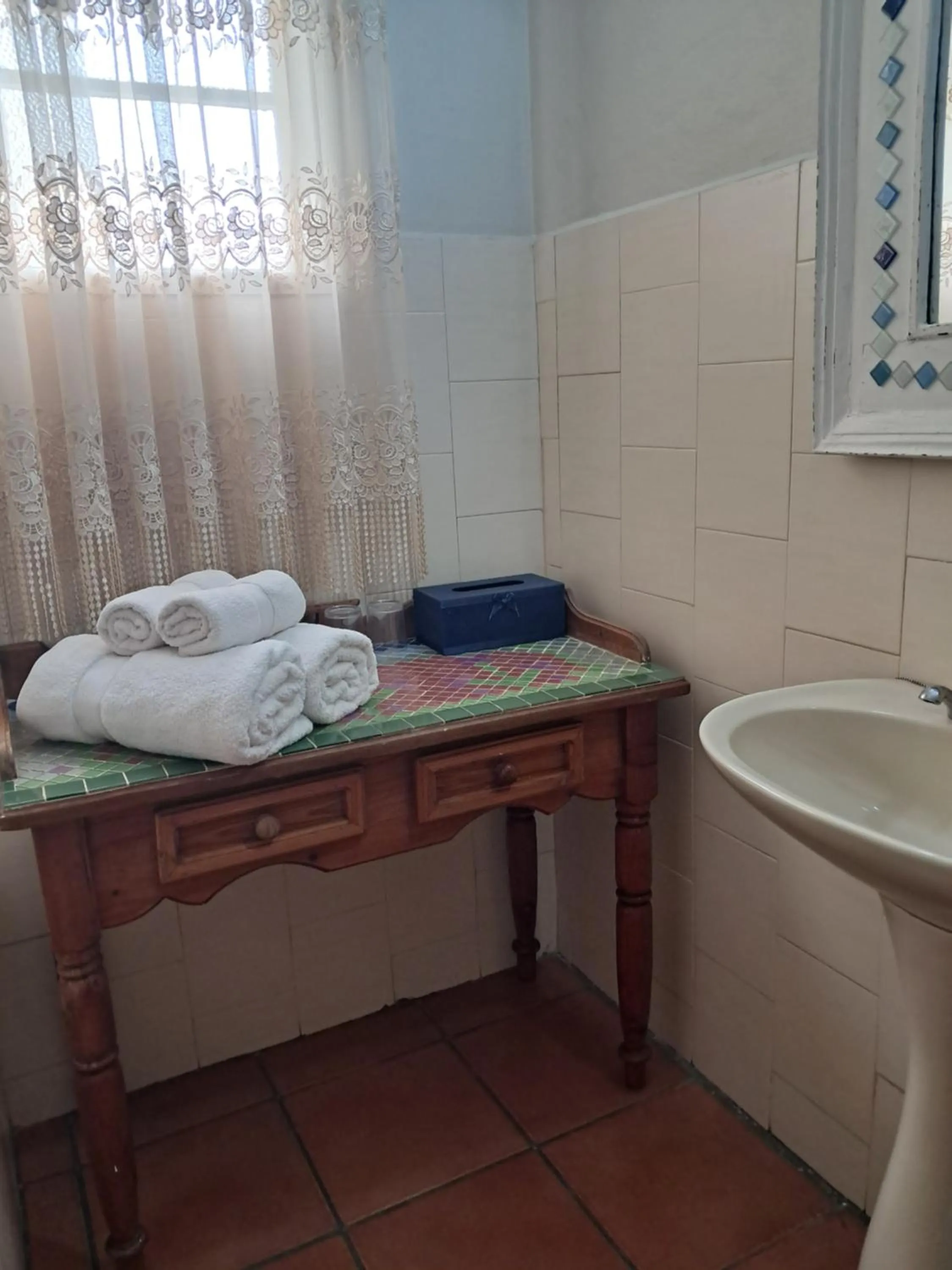 Bathroom in Jakkalsdraai Guest House