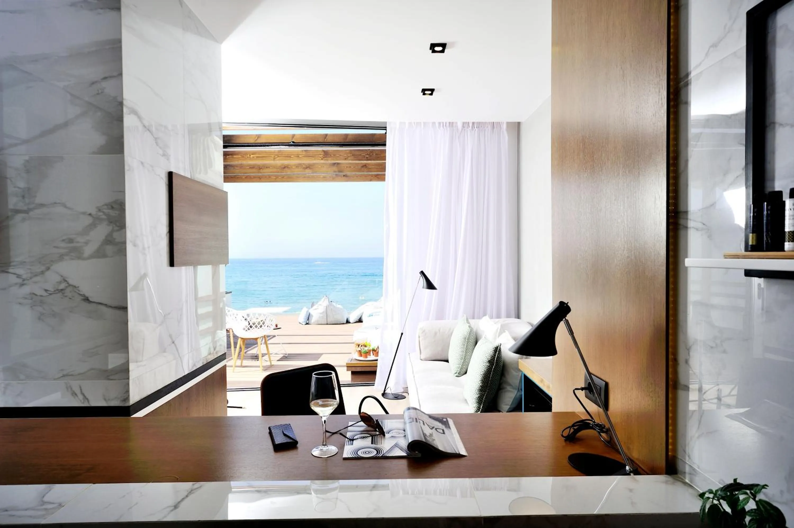 Sea view in Dyo Suites