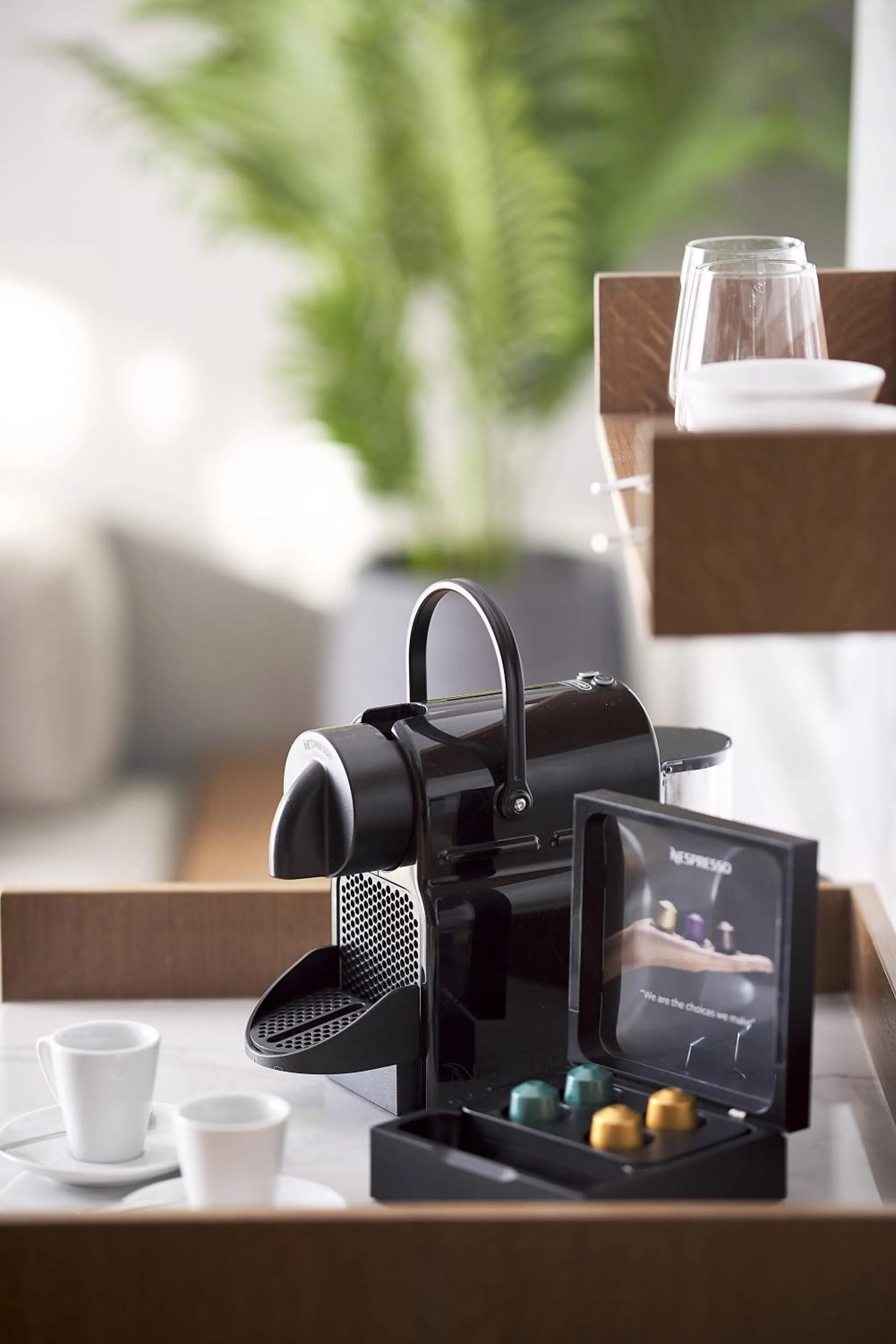 Coffee/tea facilities in Dyo Suites