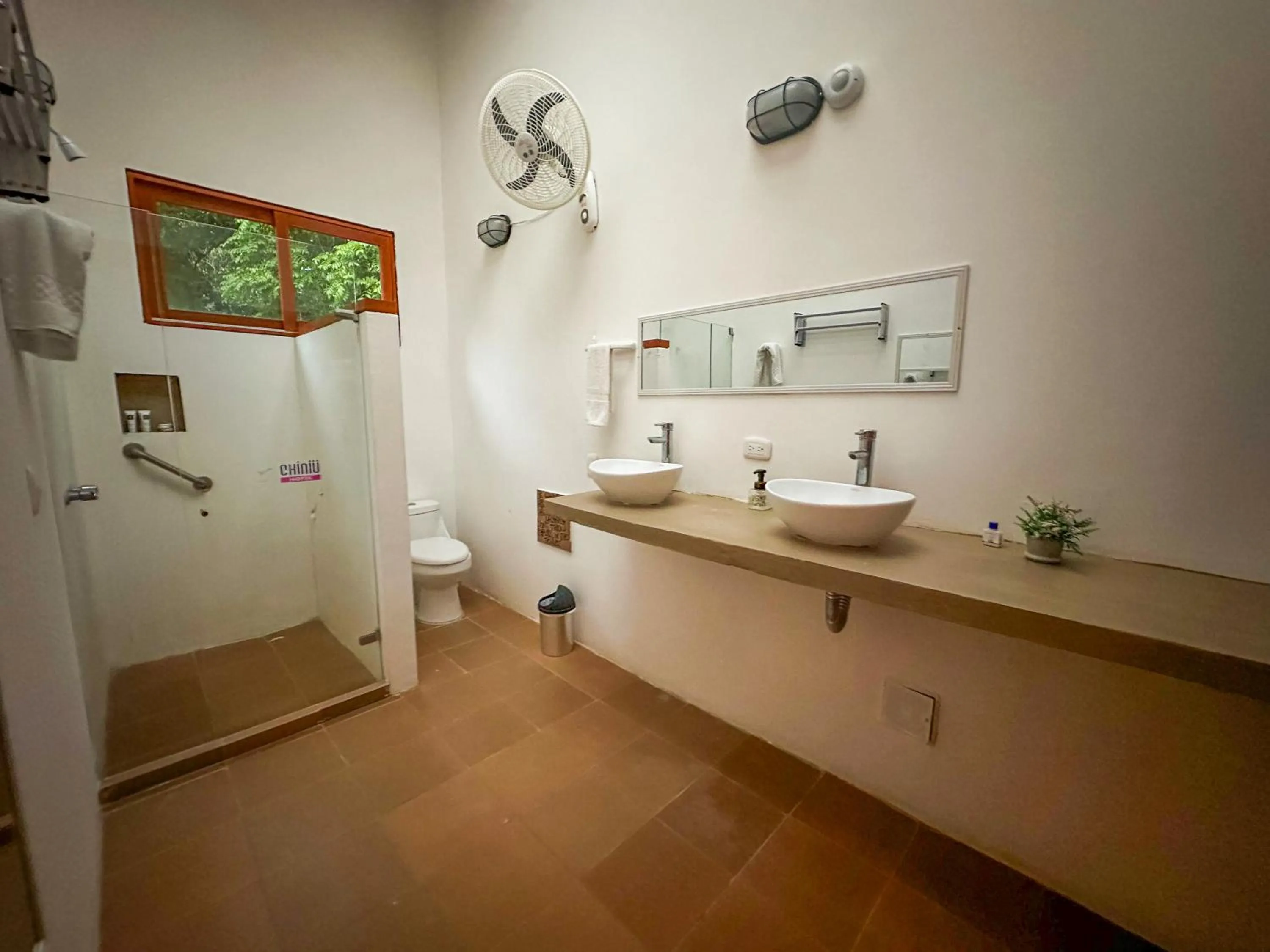 Bathroom in Hotel Chiniu