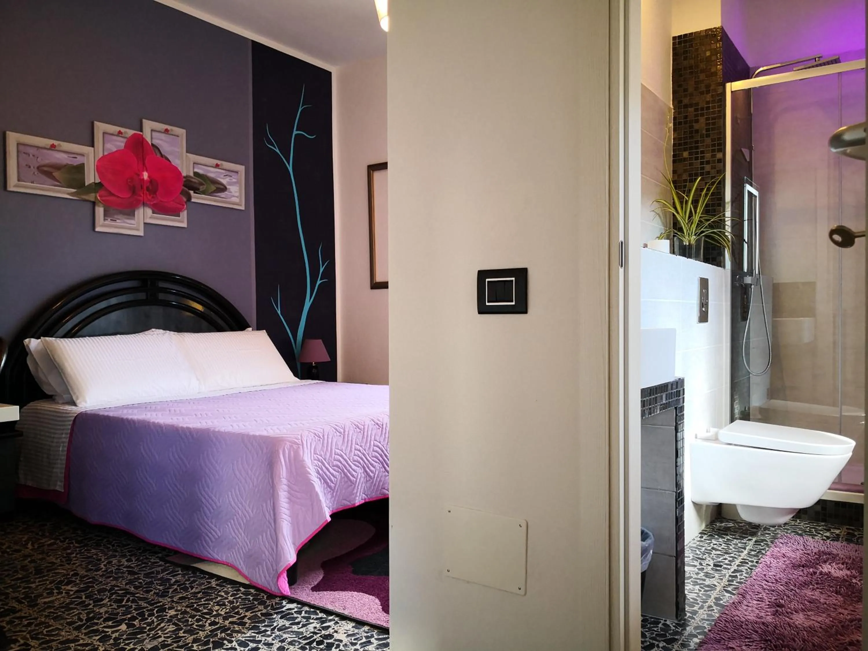 Shower, Bed in Zia Chiarina