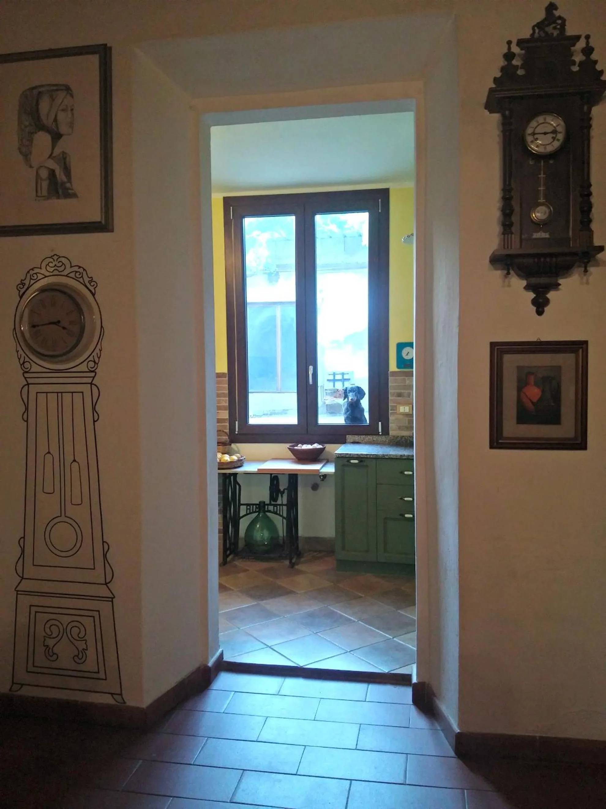 Kitchen or kitchenette in Zia Chiarina