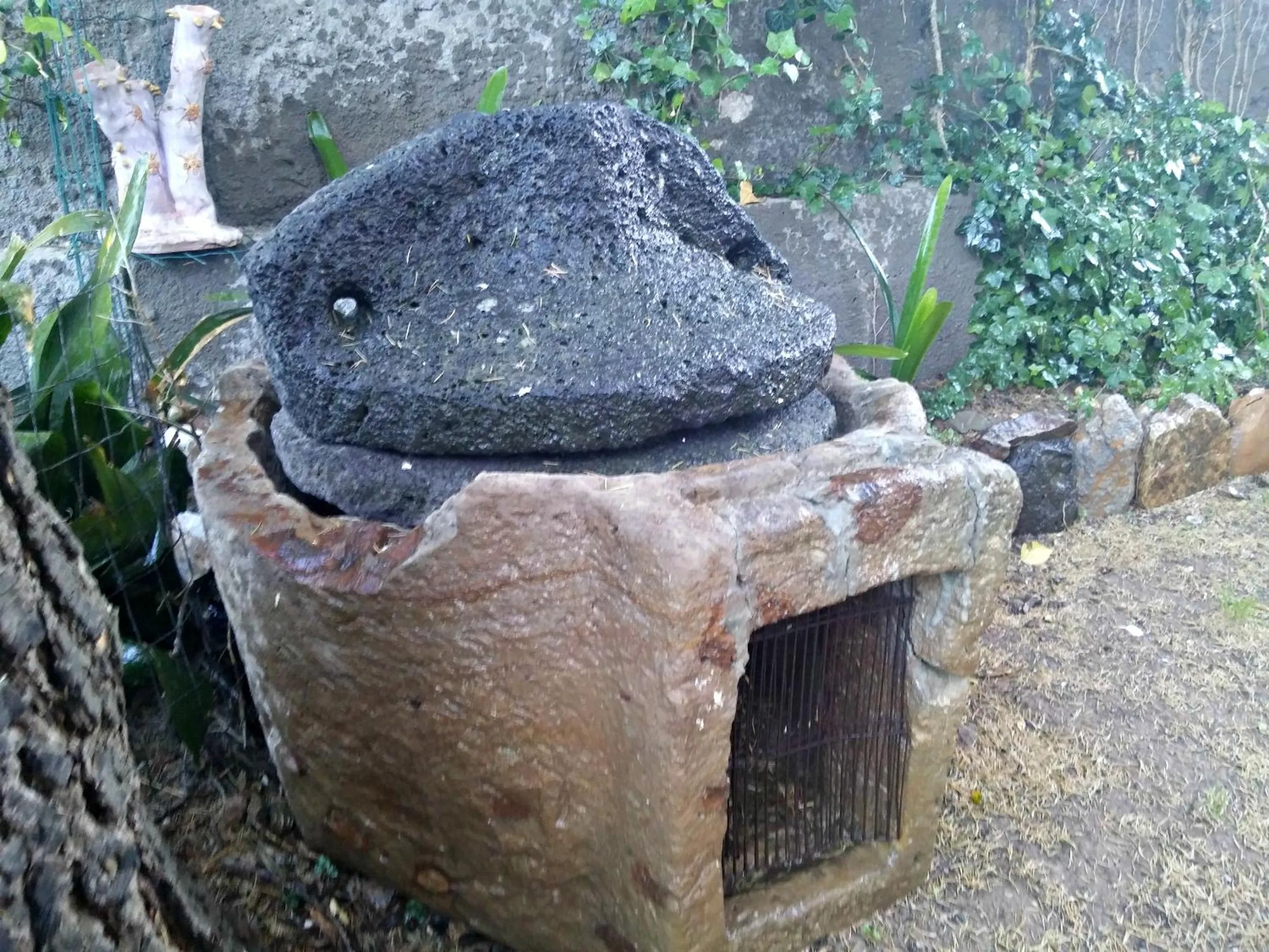 Decorative detail in Zia Chiarina