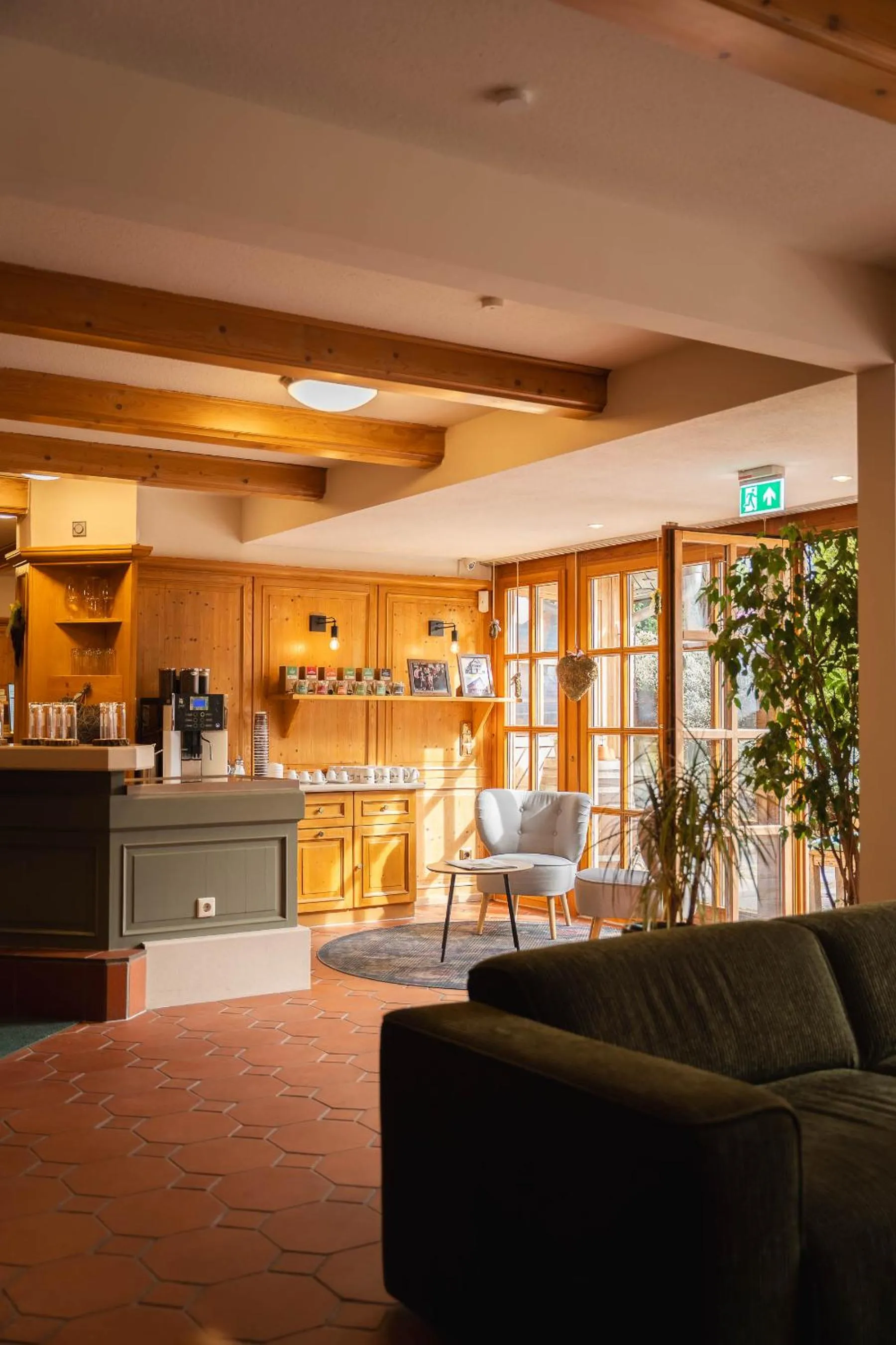 Lobby or reception in Hotel & Restaurant Zum Reussenstein