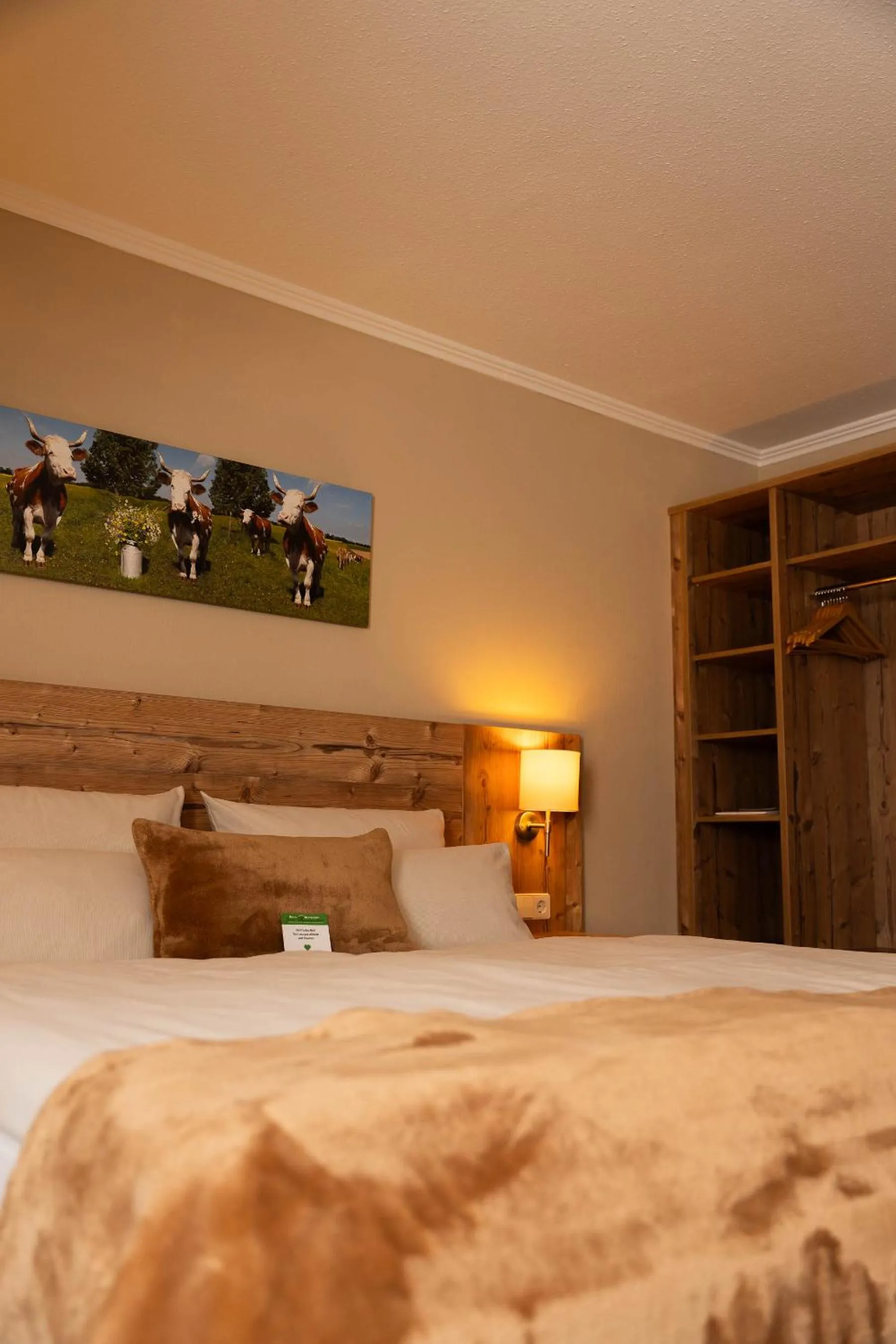 Bed in Hotel & Restaurant Zum Reussenstein