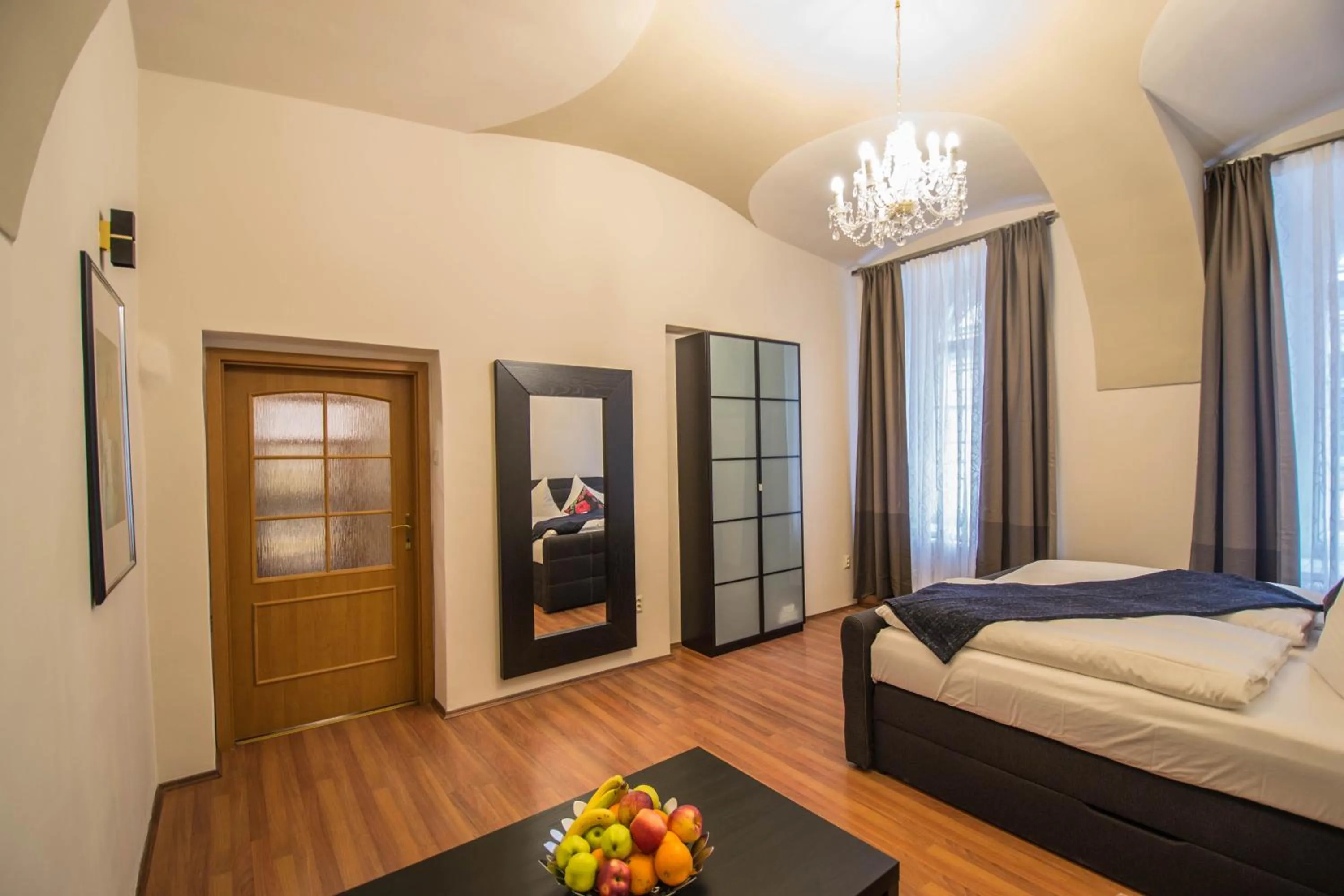 Bedroom, Bed in 4BDR Historical Spirit Apt by Ruterra