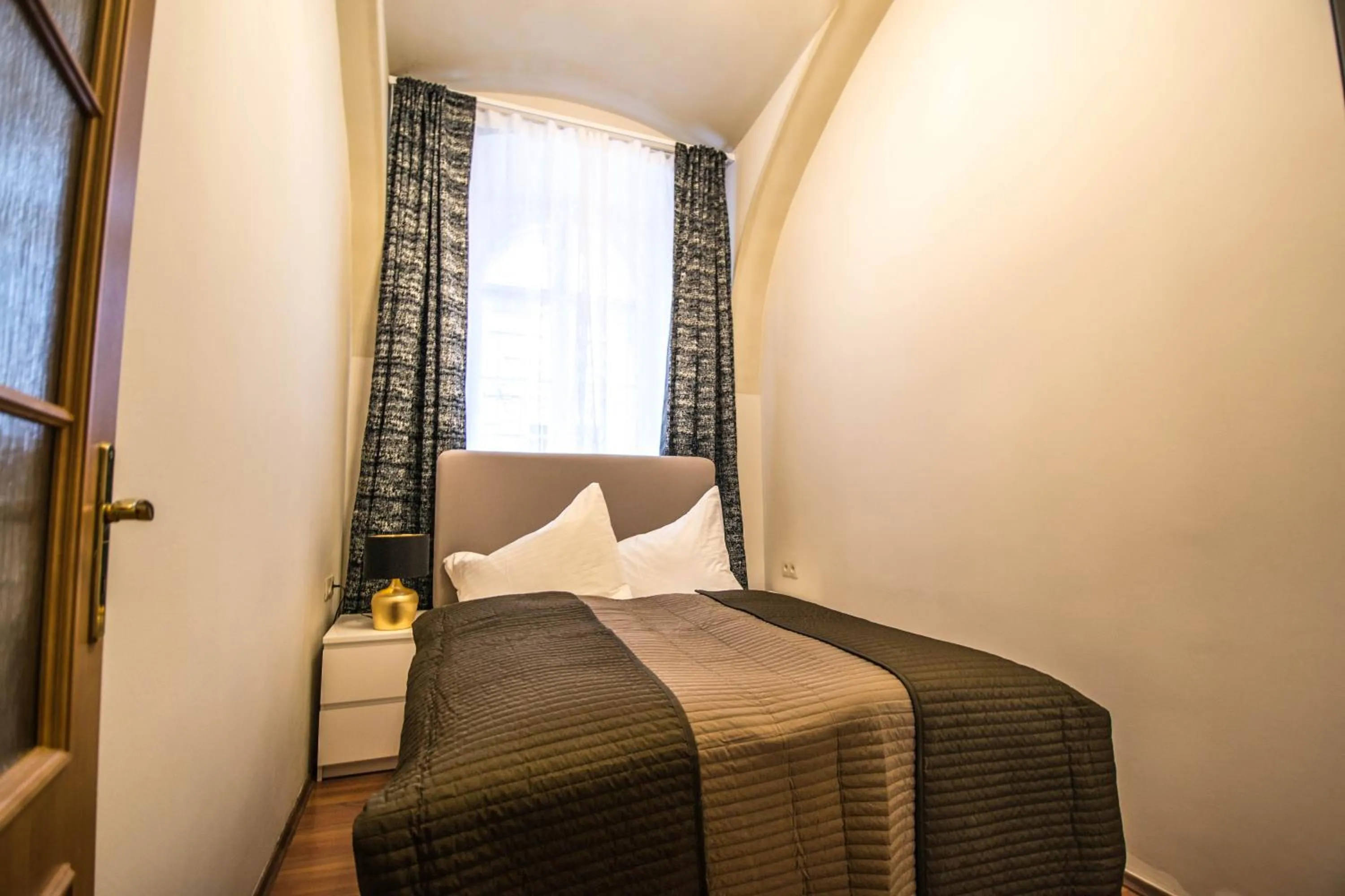 Bedroom, Bed in 4BDR Historical Spirit Apt by Ruterra