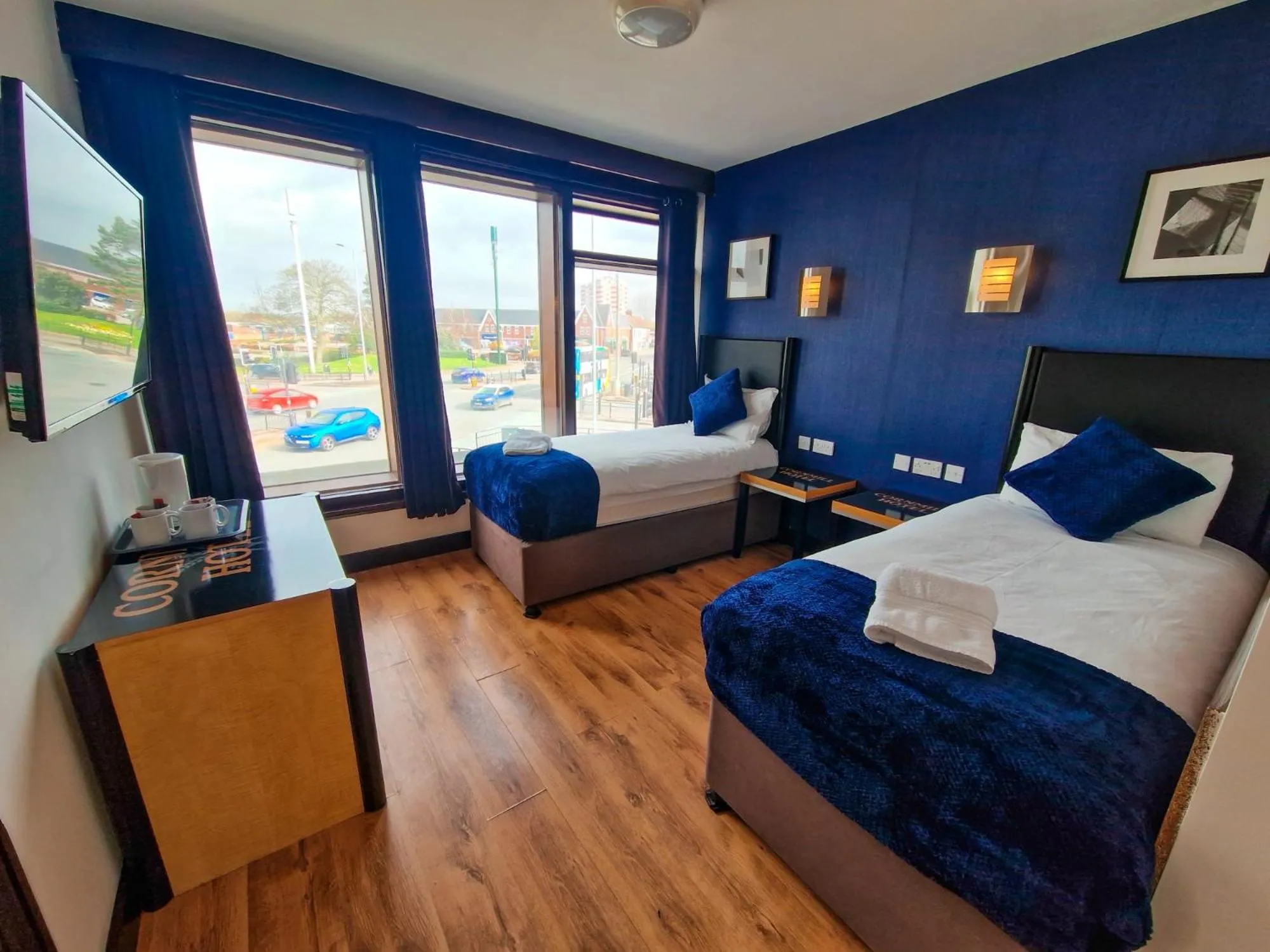 Bed in Cornmill Hotel