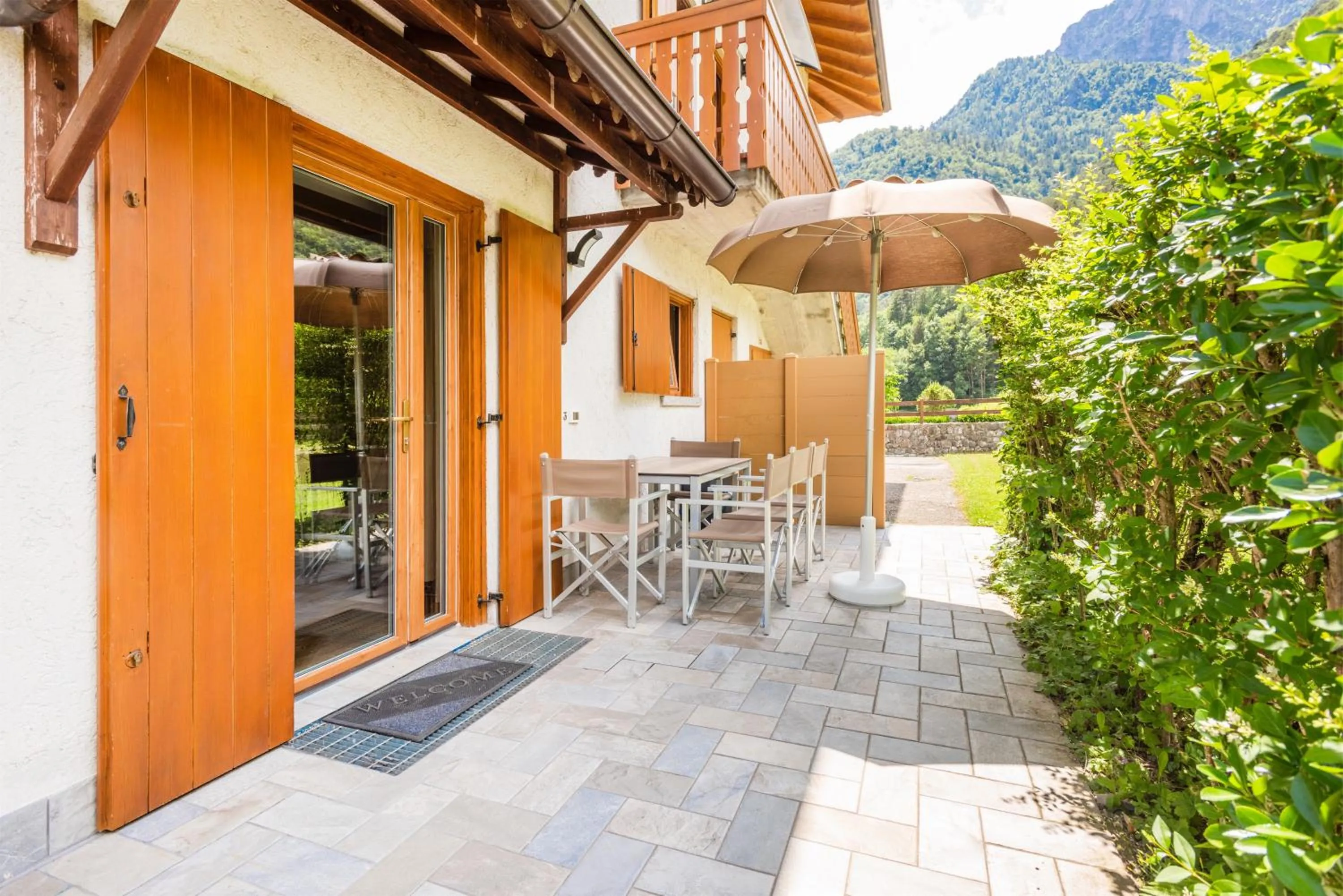 Patio in CROSINA HOLIDAY - Casa Lucia