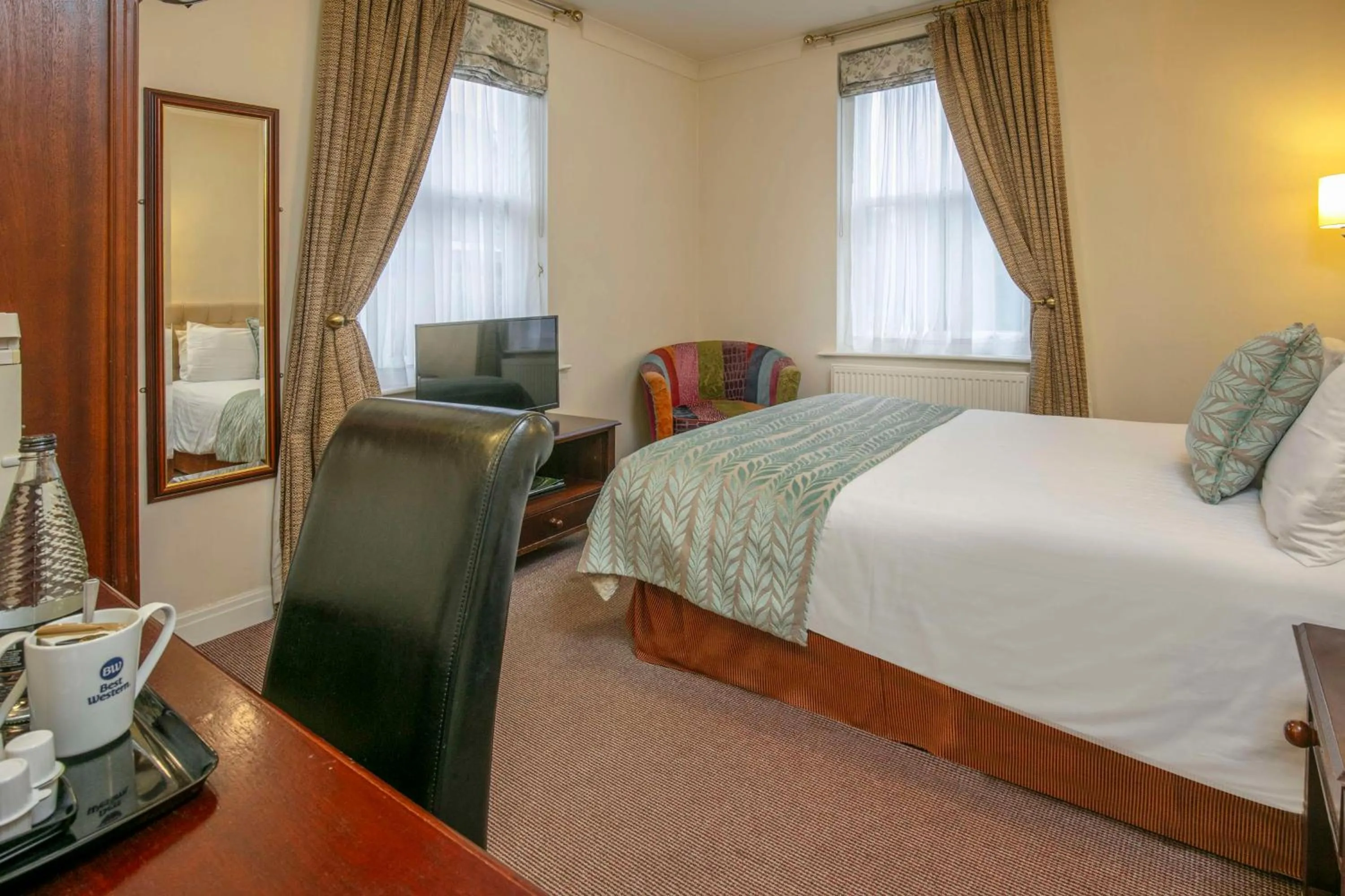 Bedroom, Bed in Best Western Forest and Vale Hotel